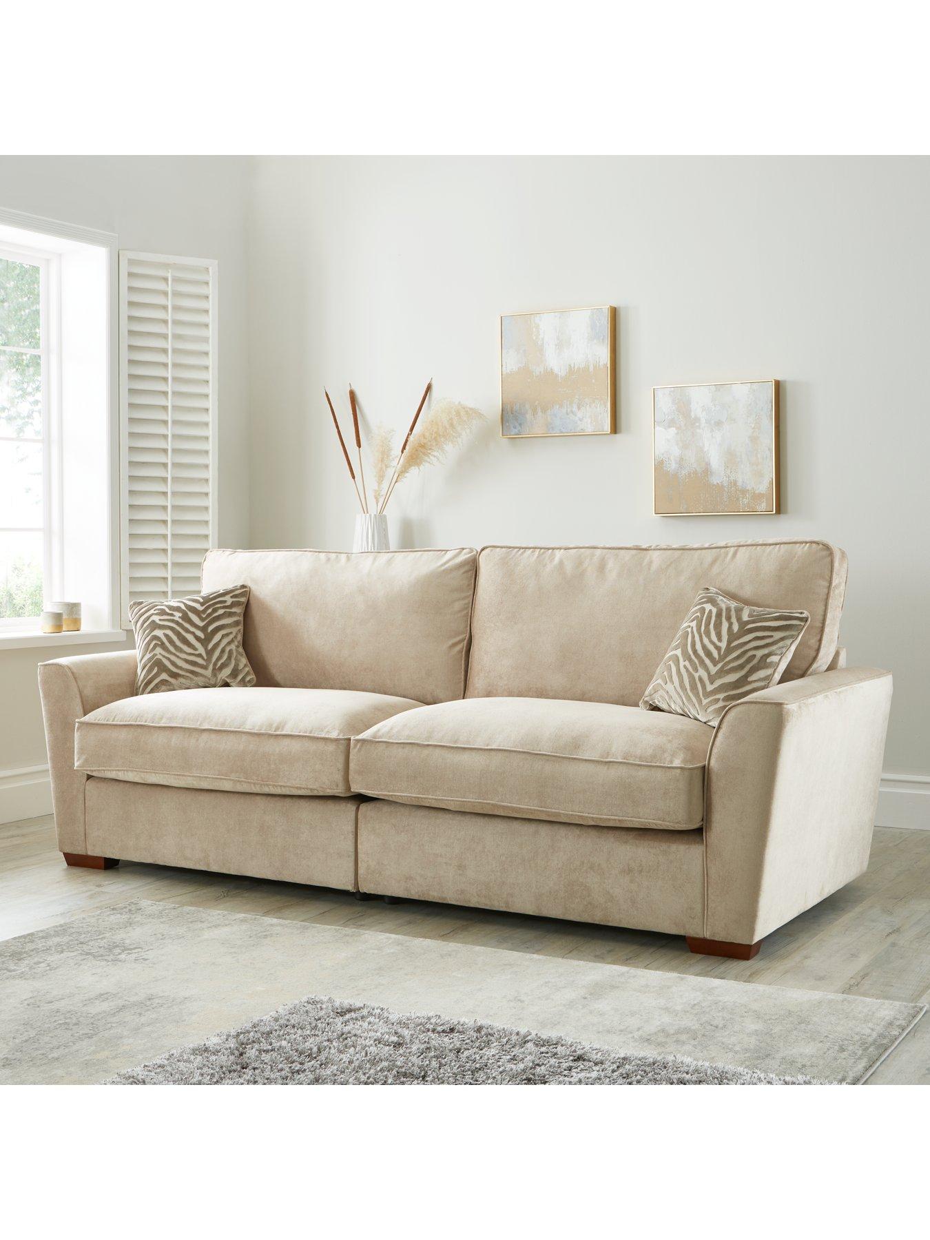 very-home-kingston-4-seater-fabric-sofa