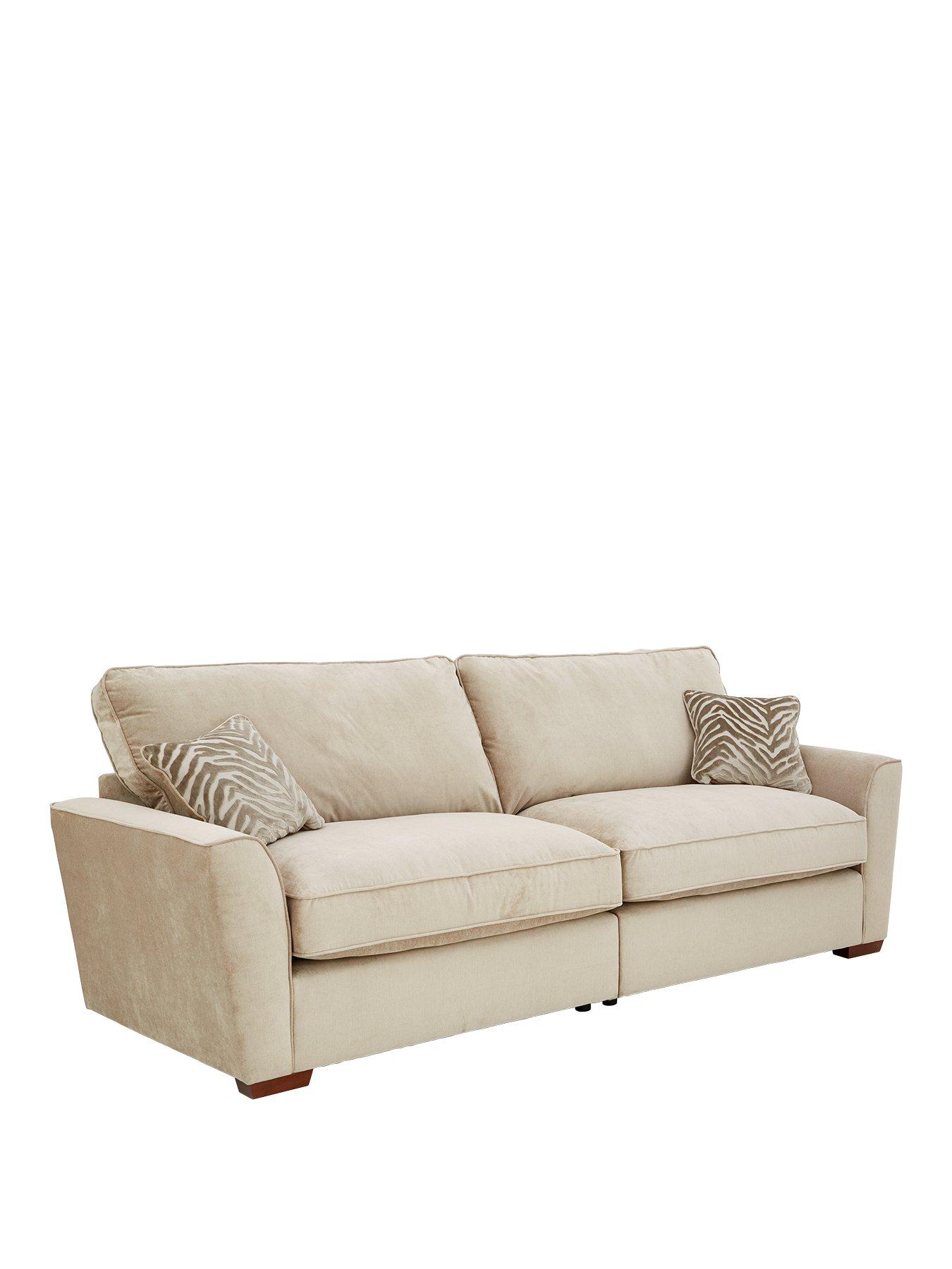 very-home-kingston-4-seater-fabric-sofaback