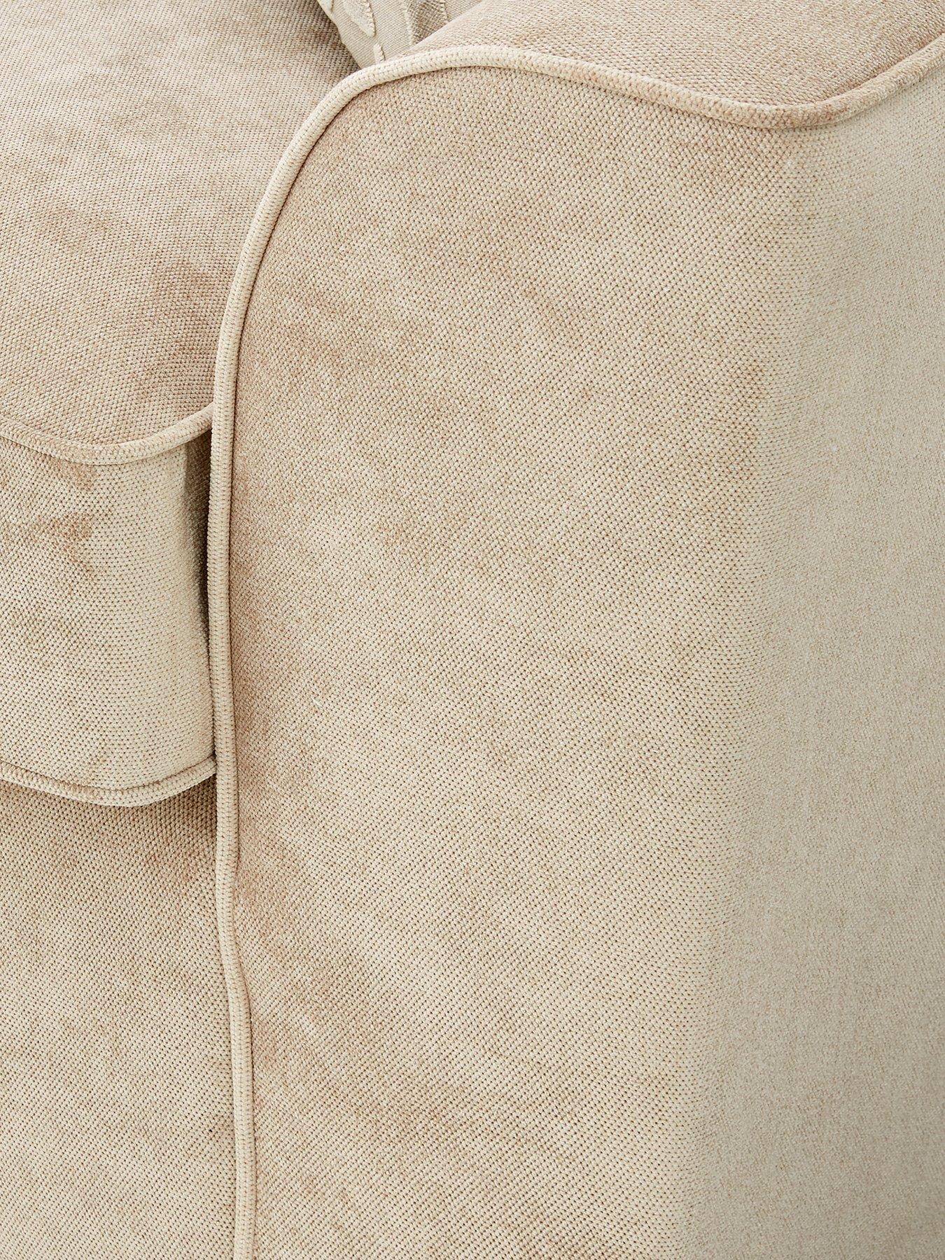 Image 4 of 5 of Very Home Kingston R/H Corner Chaise with Footstool&nbsp;- Made to Order in the UK