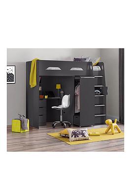 julian-bowen-max-high-sleeper-with-desk-and-pullout-wardrobe