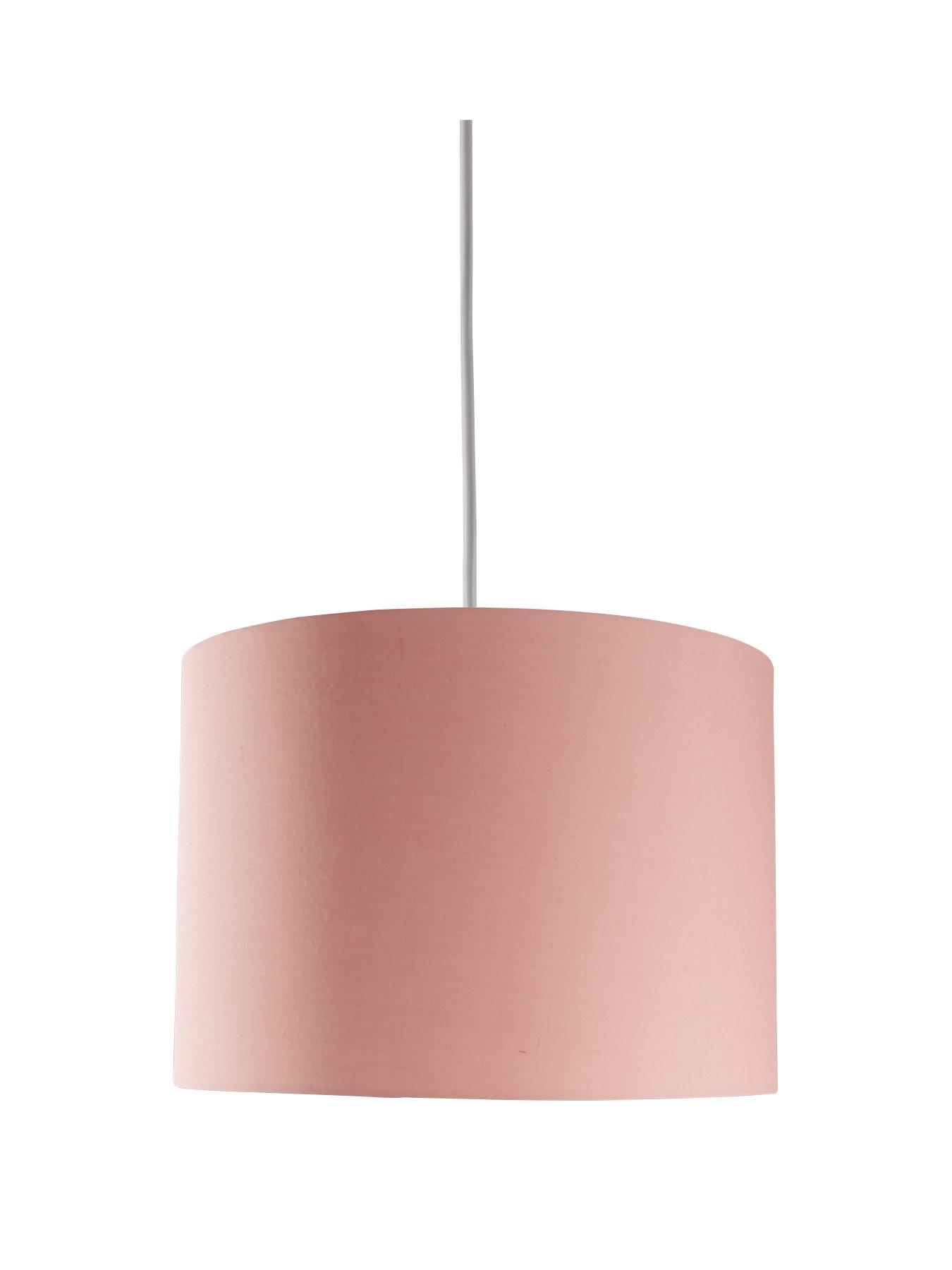 undefined Langley 25 cm Easy-Fit Light Shade - Dusty Pink