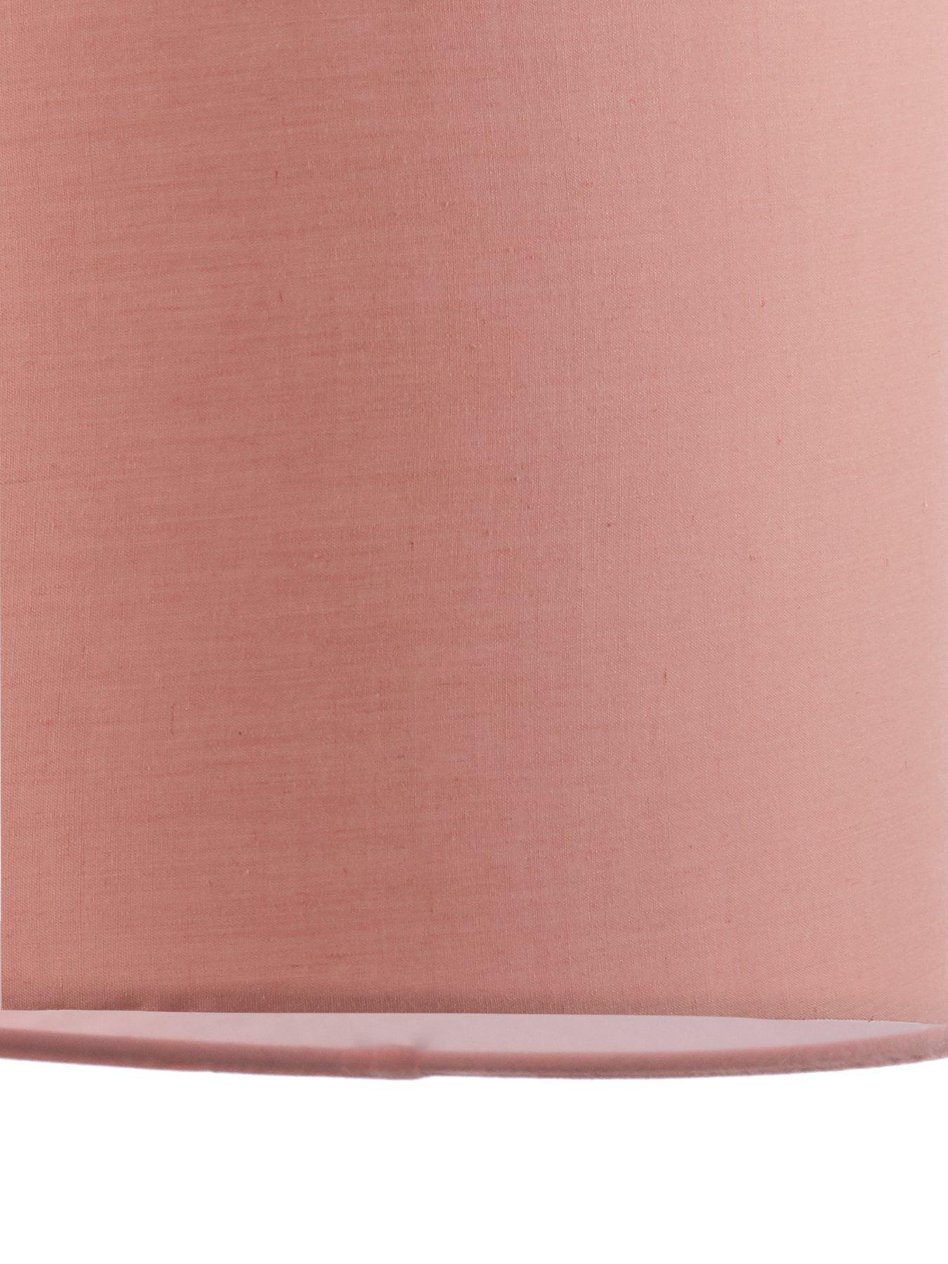 Image 3 of 4 of The Very Collection Langley&nbsp;25 cm&nbsp;Easy-Fit Light Shade - Dusty Pink