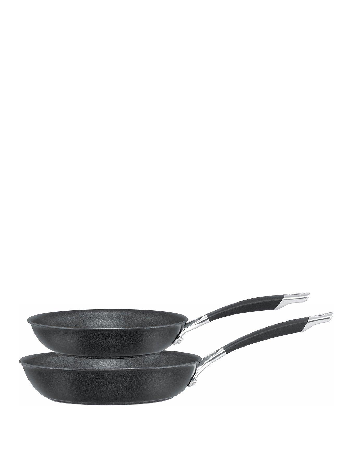 Image 1 of 8 of Circulon Hard Anodised Frying Pan Twin Pack