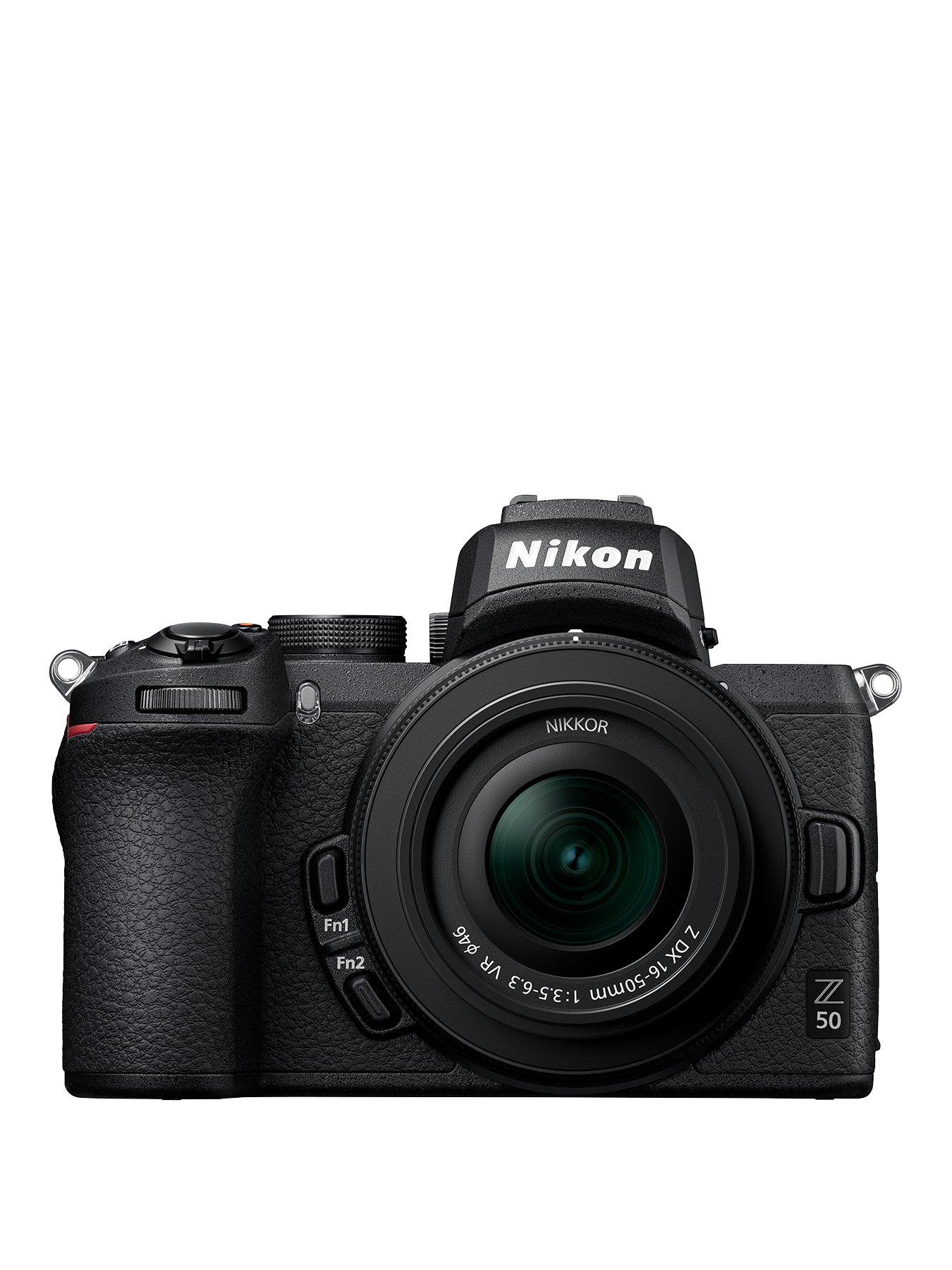 nikon-z-50-mirrorless-cameranbspamp-nikkor-z-dx-16-50mm-f35-63-vr-kitfront