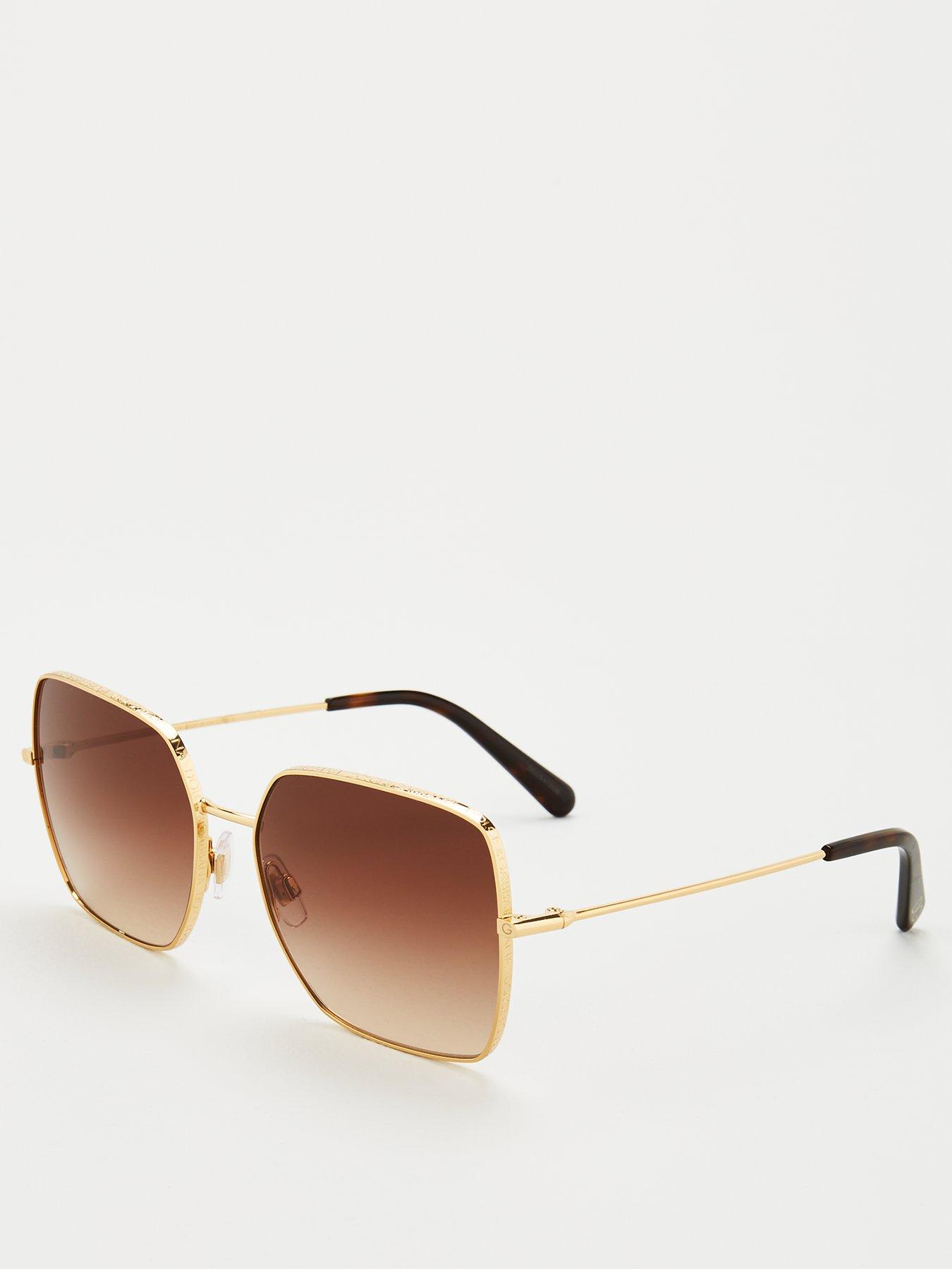 dolce-gabbana-square-sunglasses-goldstillFront