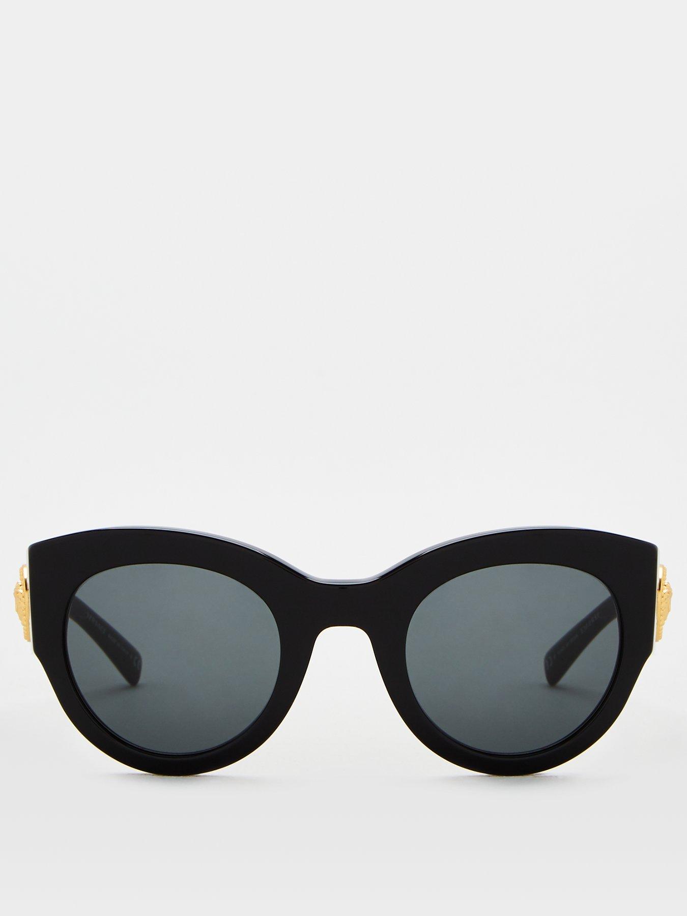 versace-round-sunglasses-blackoutfit