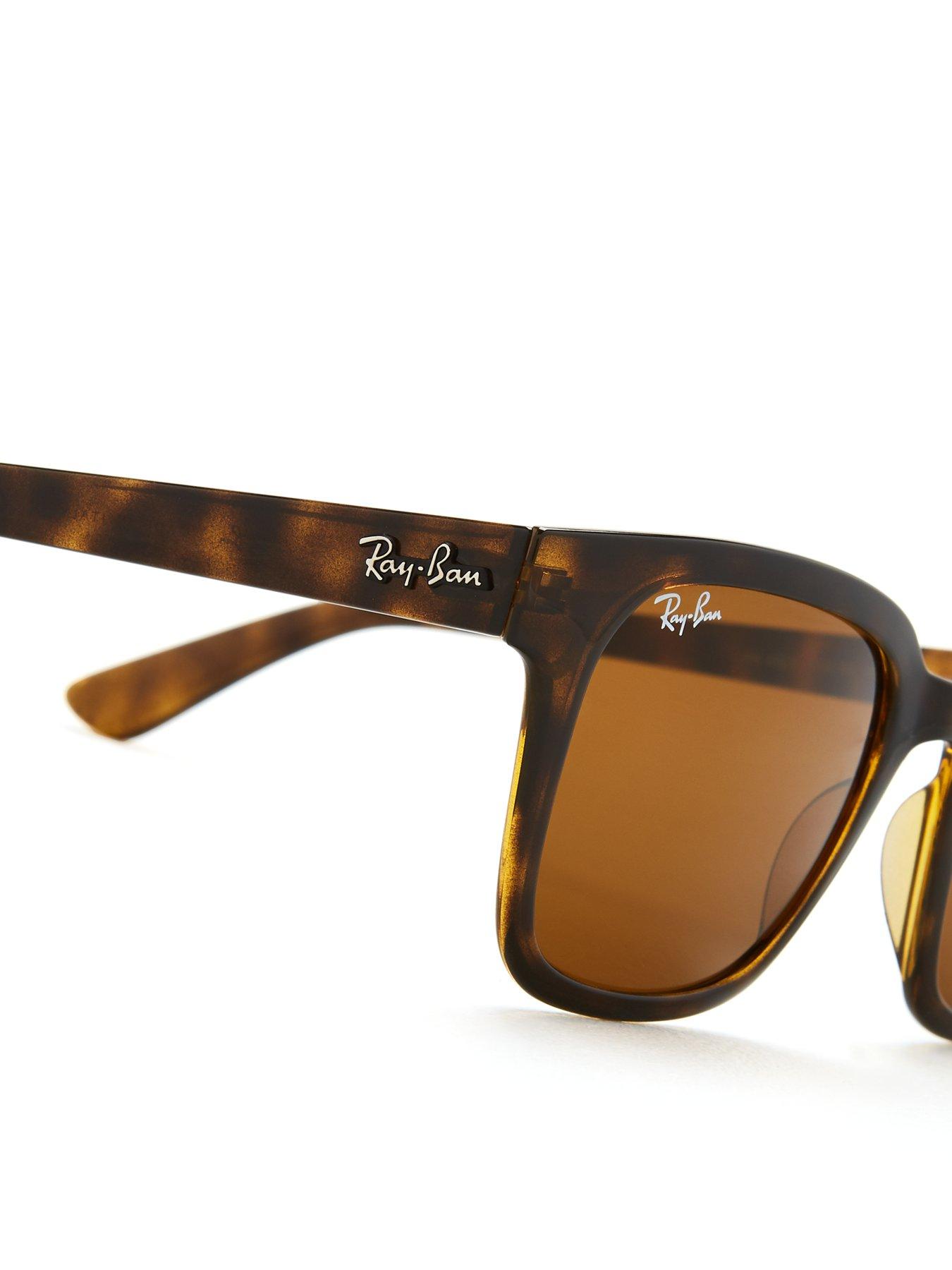 Image 2 of 3 of Ray-Ban Square Sunglasses - Havana