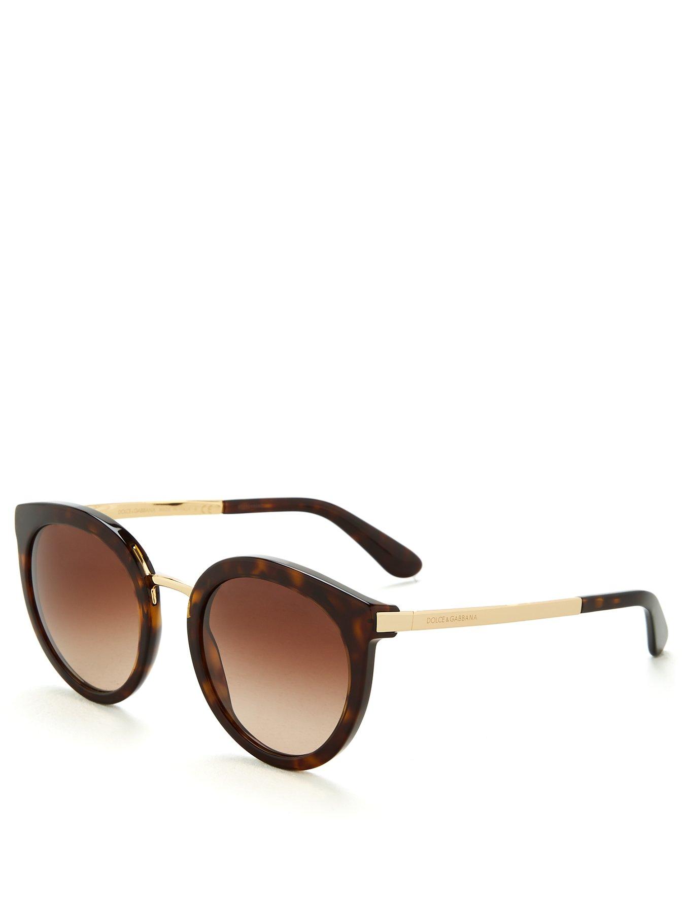 dolce-gabbana-round-sunglasses-havana