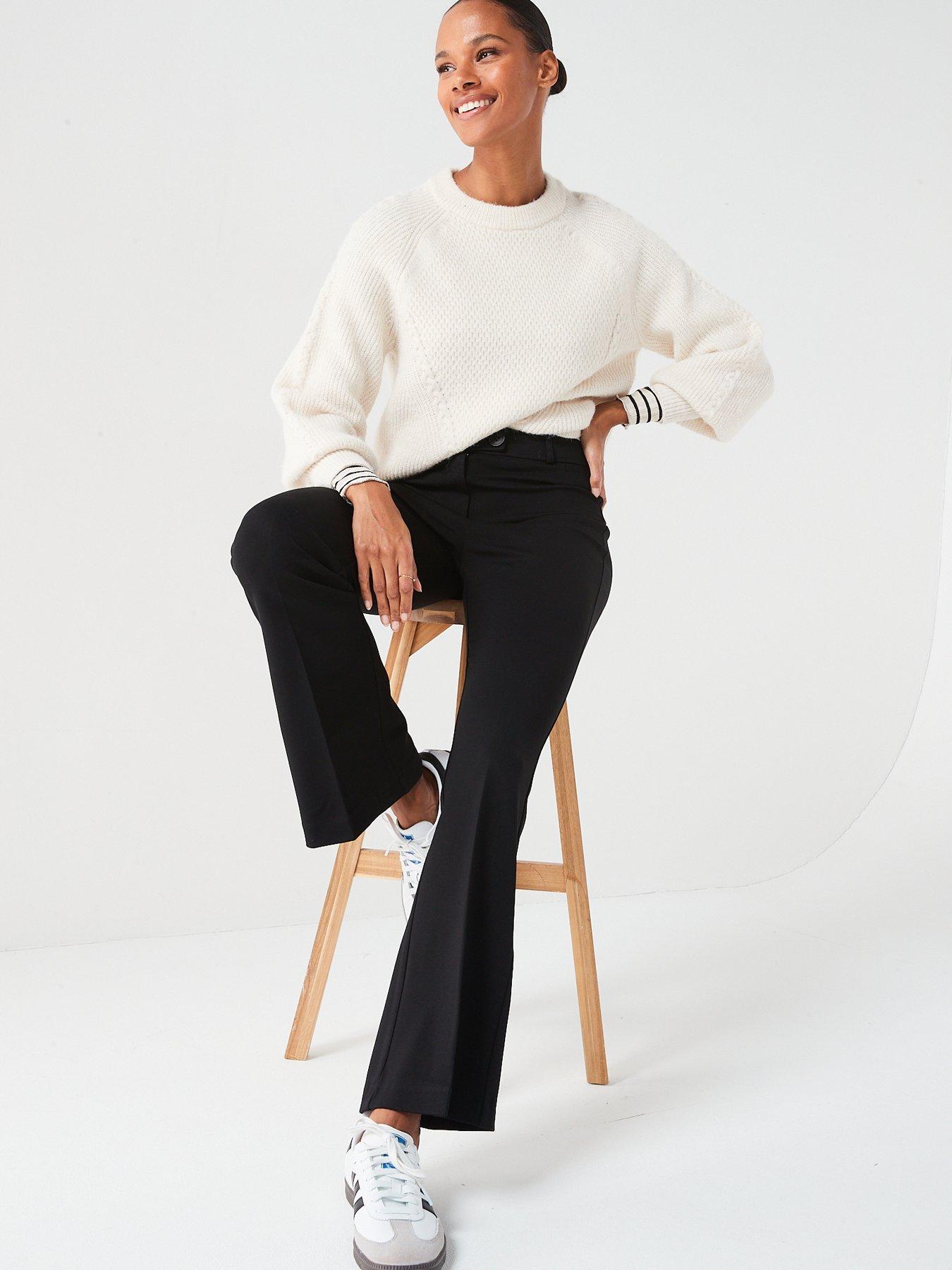 the-very-collection-ponte-bootcut-trousers-blackoutfit