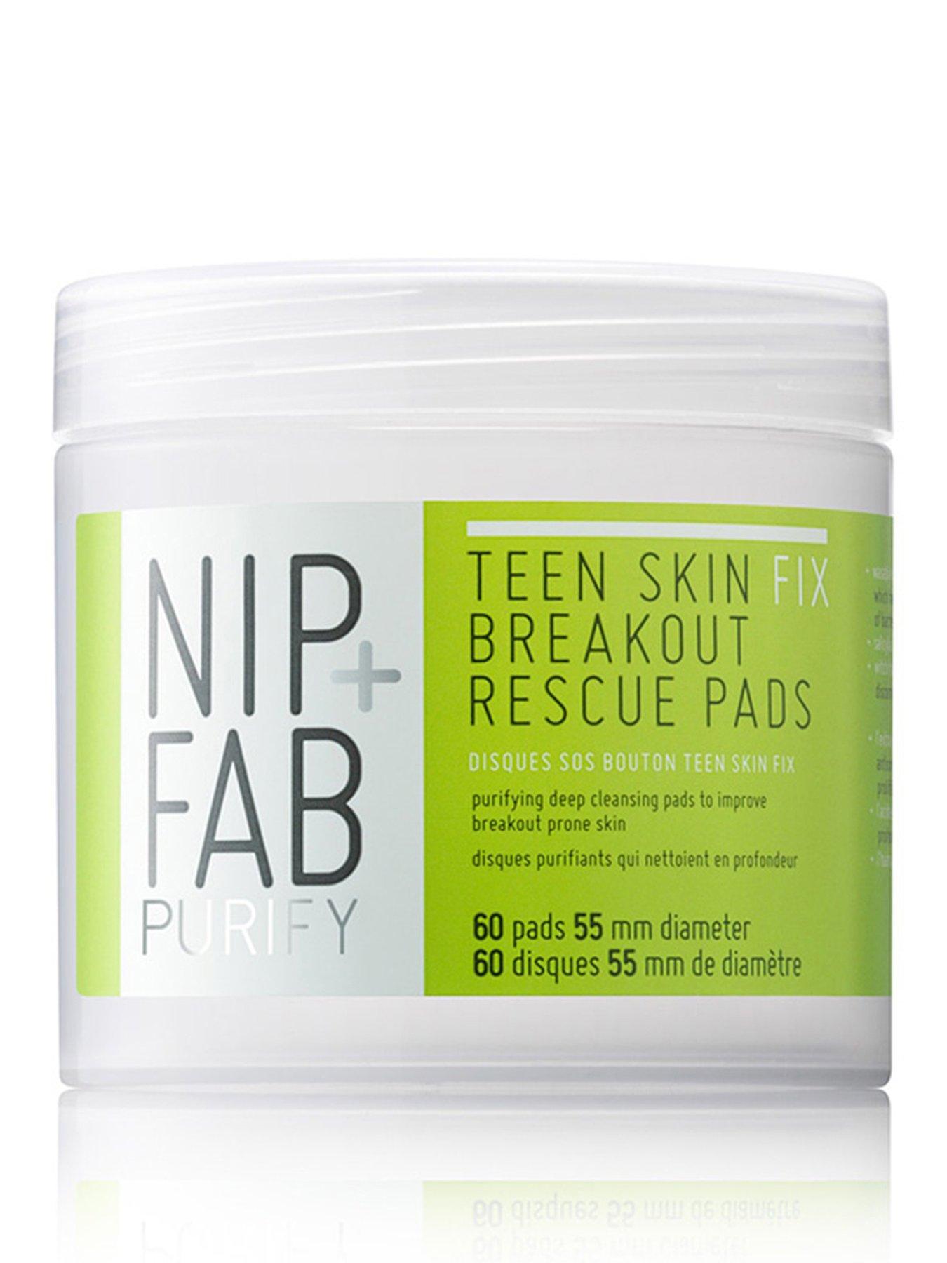 Image 1 of 5 of Nip + Fab 60&nbsp;Teen Skin Pads, 55mm Diameter - 80ml