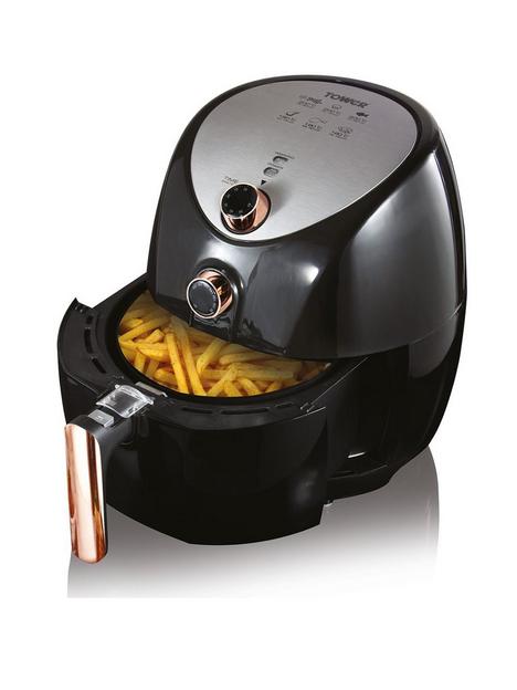 tower-t17021rg-family-size-air-fryer-with-rapid-air-circulation-60-minute-timer-43l-1500w-black-amp-rose-gold
