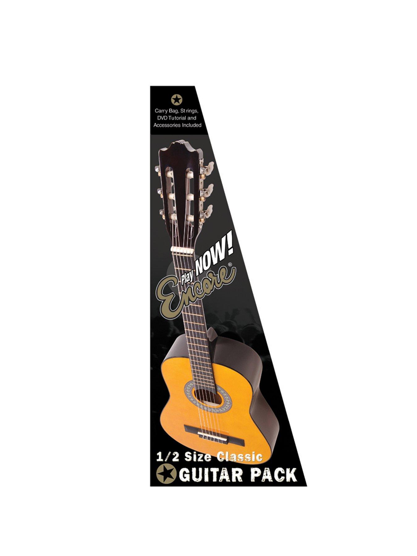 Image 5 of 5 of Encore 1/2 Size Classical Guitar Pack - Natural