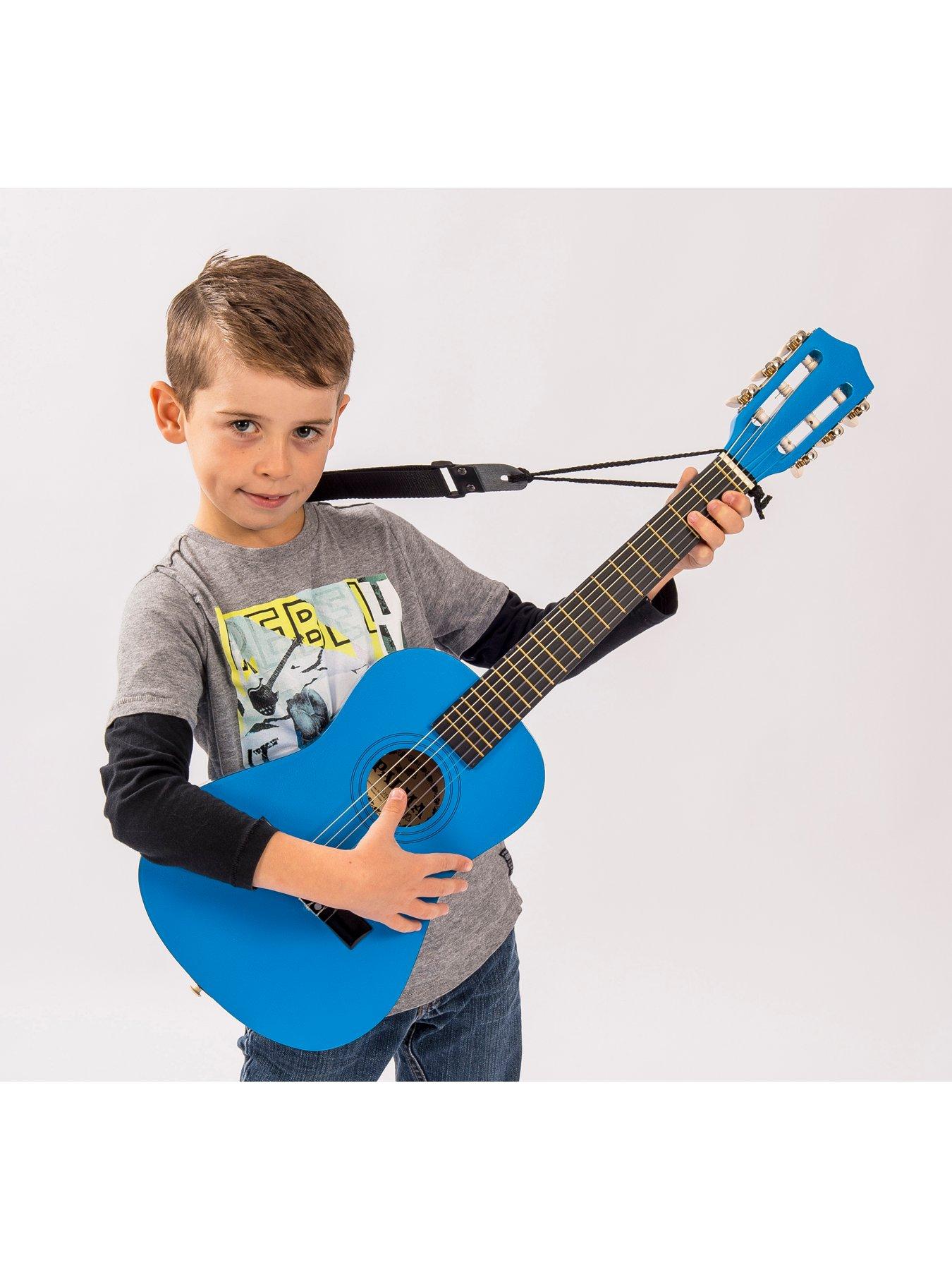 Image 2 of 6 of Encore Junior Guitar Outfit - Blue