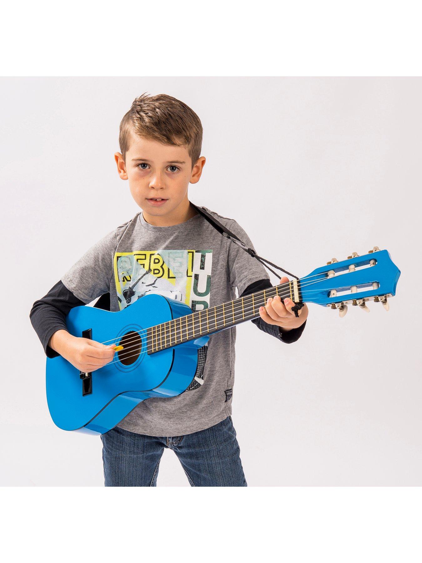Image 5 of 6 of Encore Junior Guitar Outfit - Blue