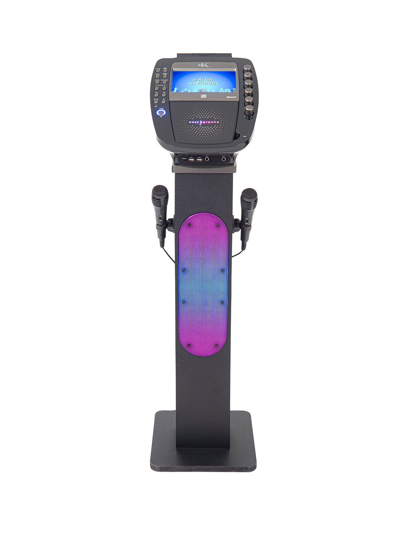 Image 1 of 5 of Easy Karaoke Bluetooth System With Speaker Pedestal
