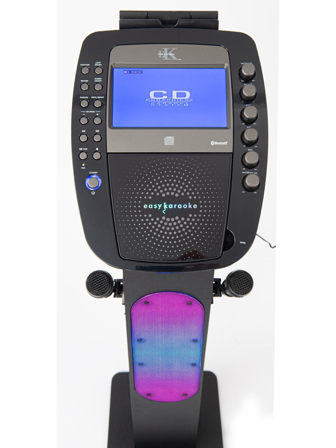 Image 4 of 5 of Easy Karaoke Bluetooth System With Speaker Pedestal