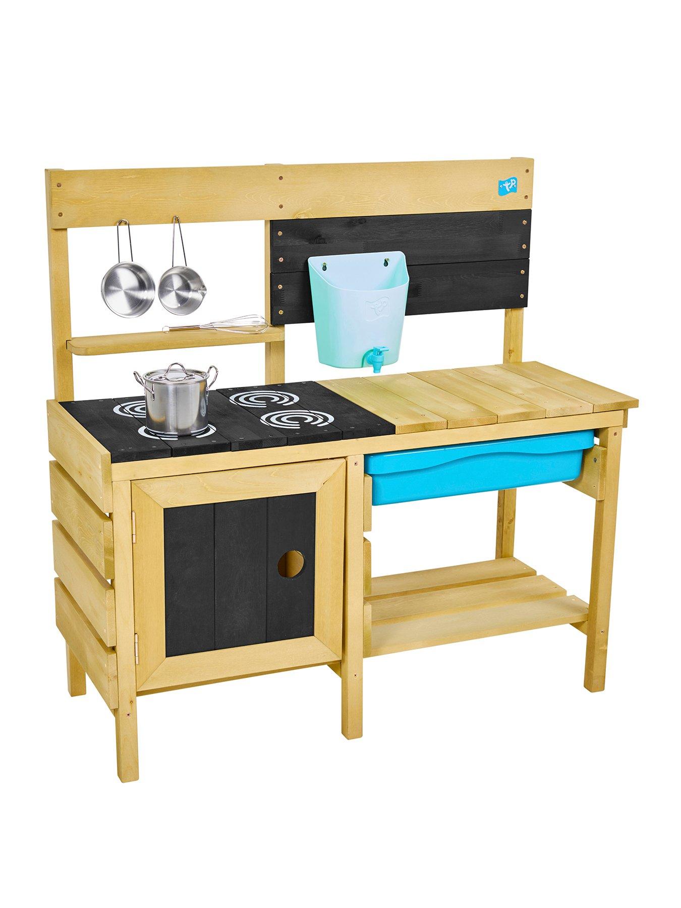 Image 1 of 8 of TP Deluxe Wooden Mud Kitchen
