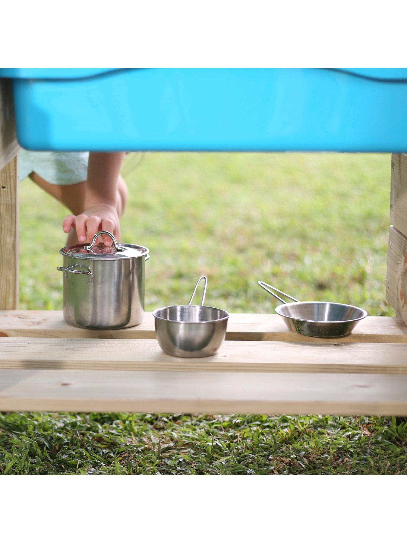 Image 7 of 8 of TP Deluxe Wooden Mud Kitchen