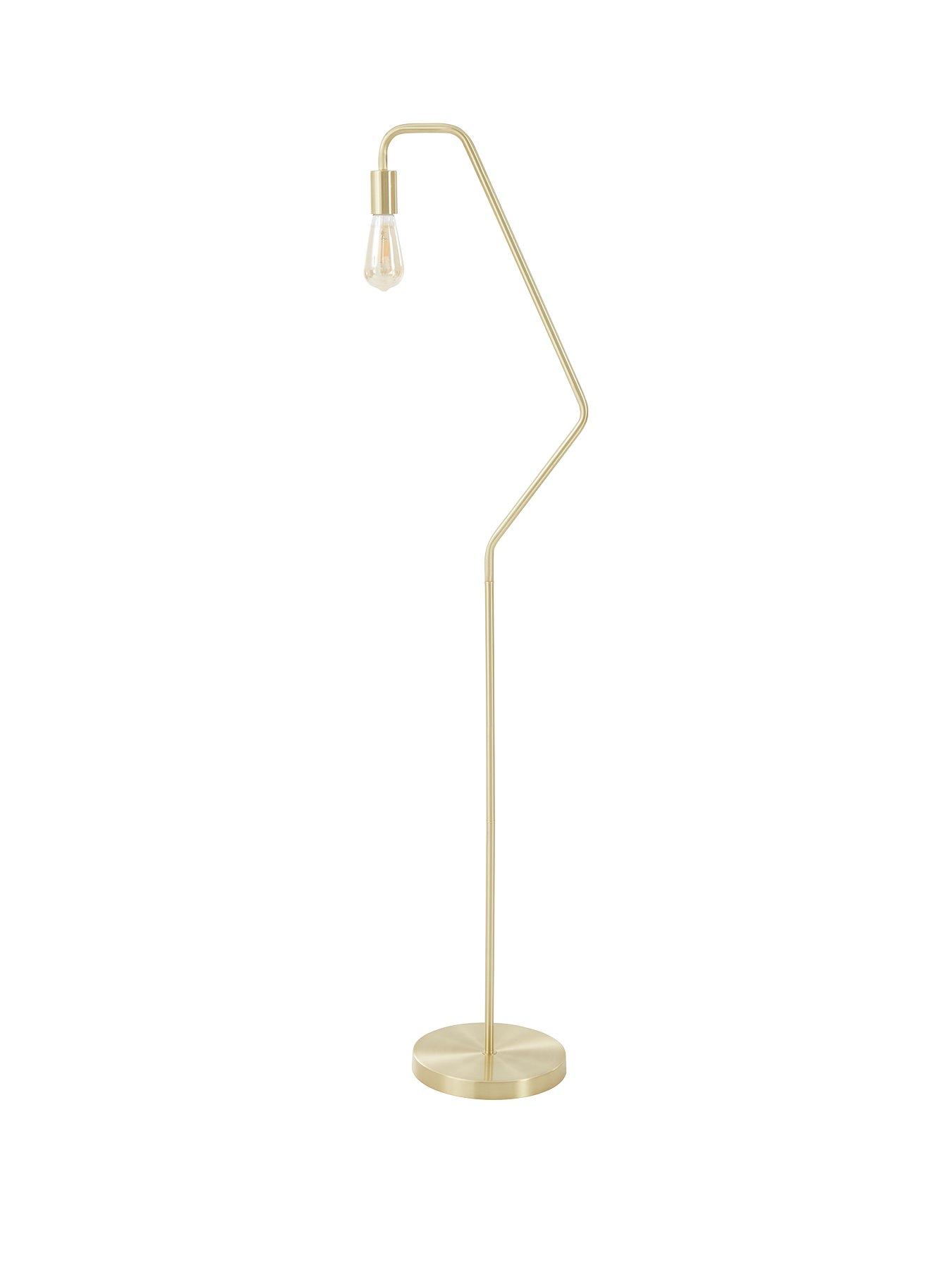 Image 2 of 3 of The Very Collection Tate Floor Lamp - Gold