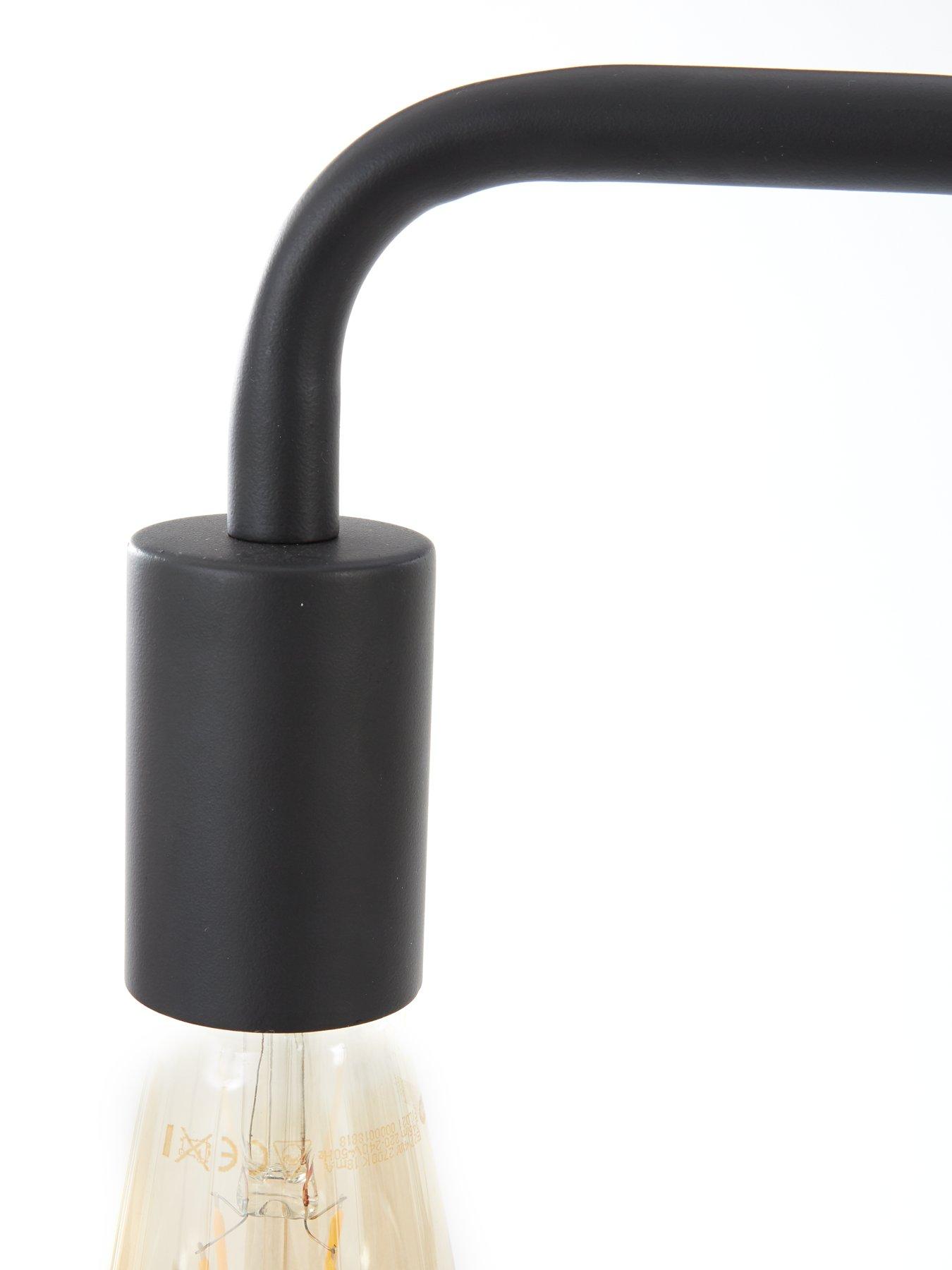 Image 3 of 3 of The Very Collection Tate Floor Lamp - Black