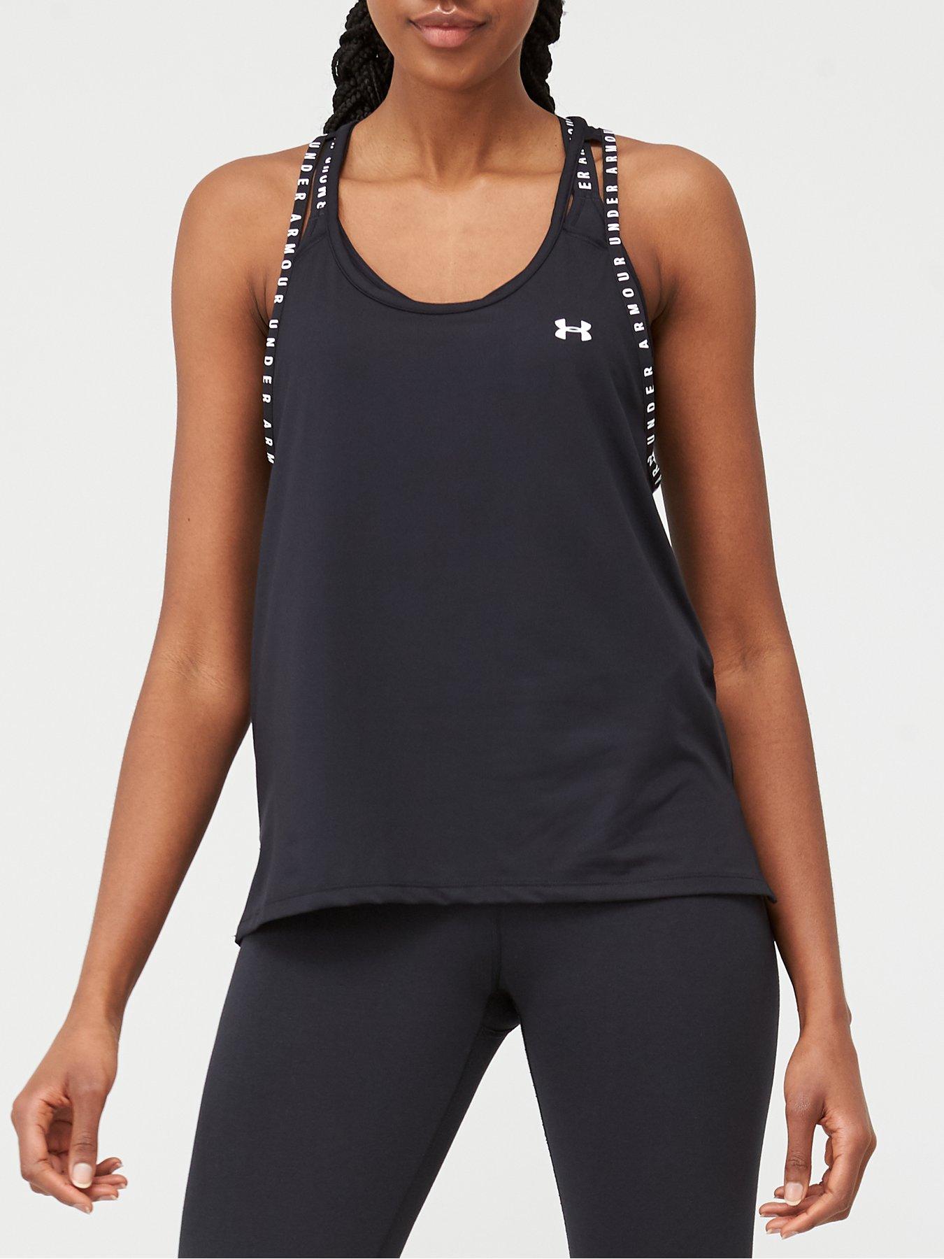 Image 1 of 4 of UNDER ARMOUR Knockout Tank Top - Black