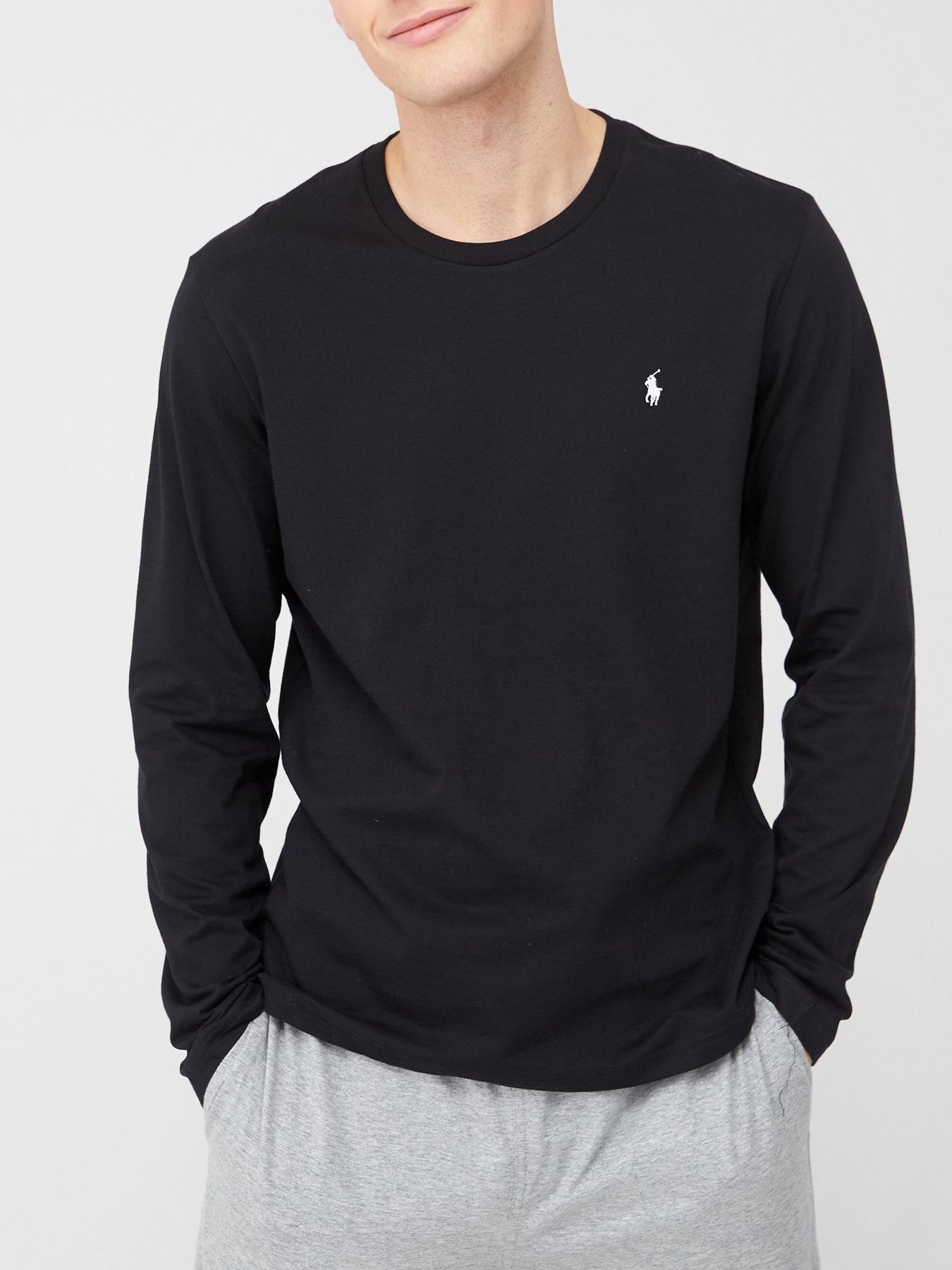 Polo Ralph Lauren Long Sleeve Crew T-shirt - Black