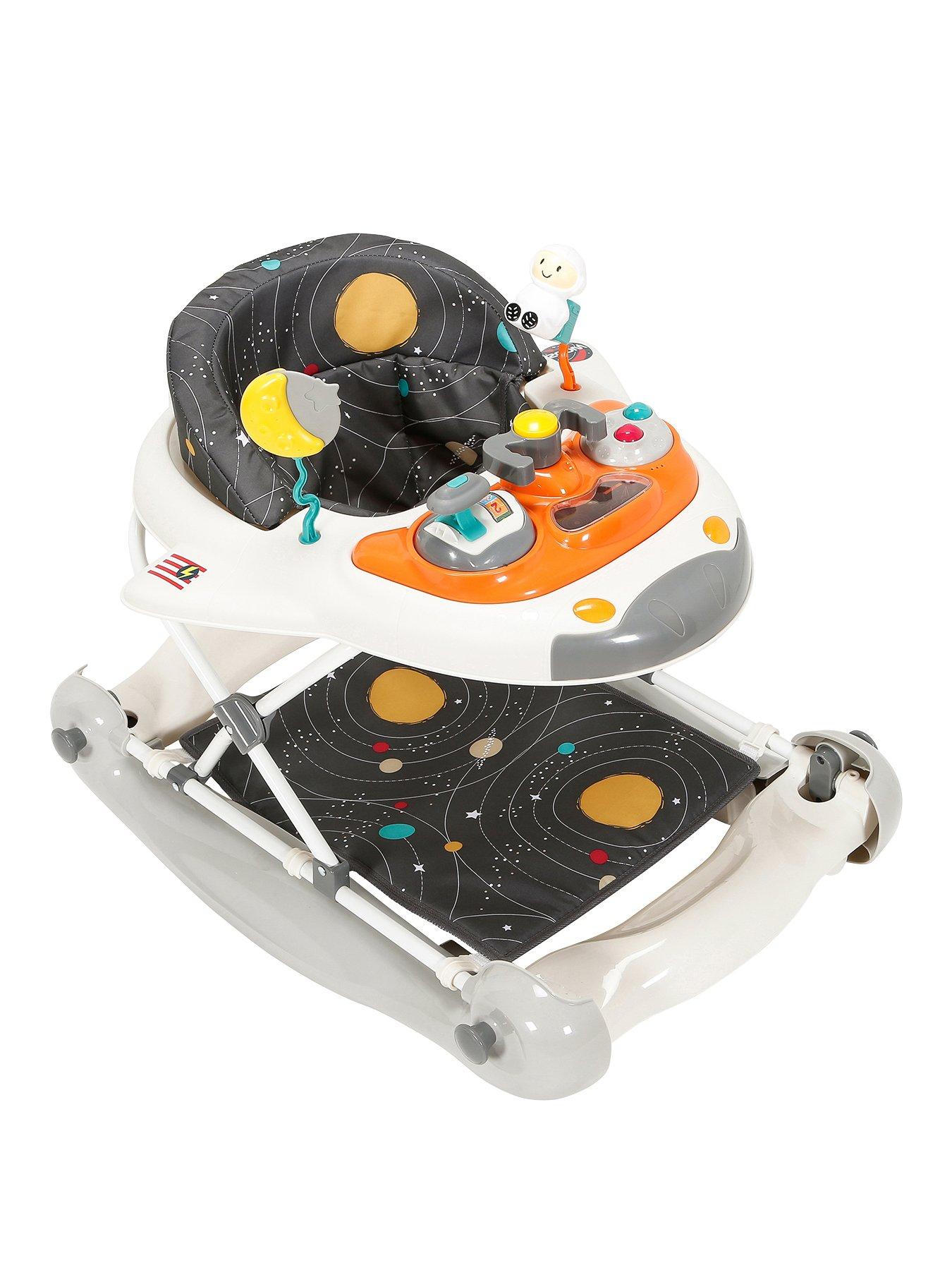 Image 1 of 7 of My Child Space Shuttle 2-in-1 Walker Rocker - Grey