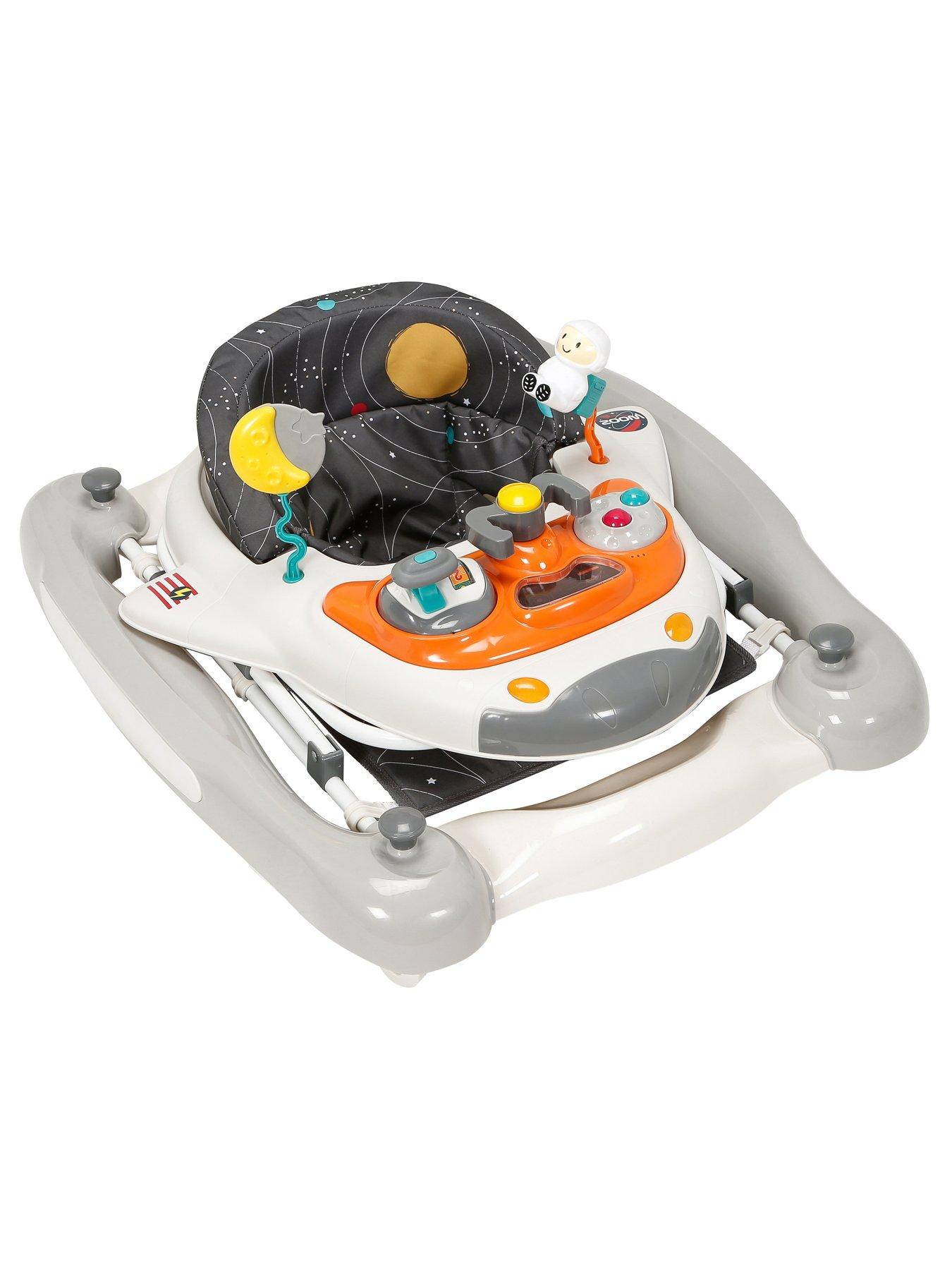 Image 3 of 7 of My Child Space Shuttle 2-in-1 Walker Rocker - Grey