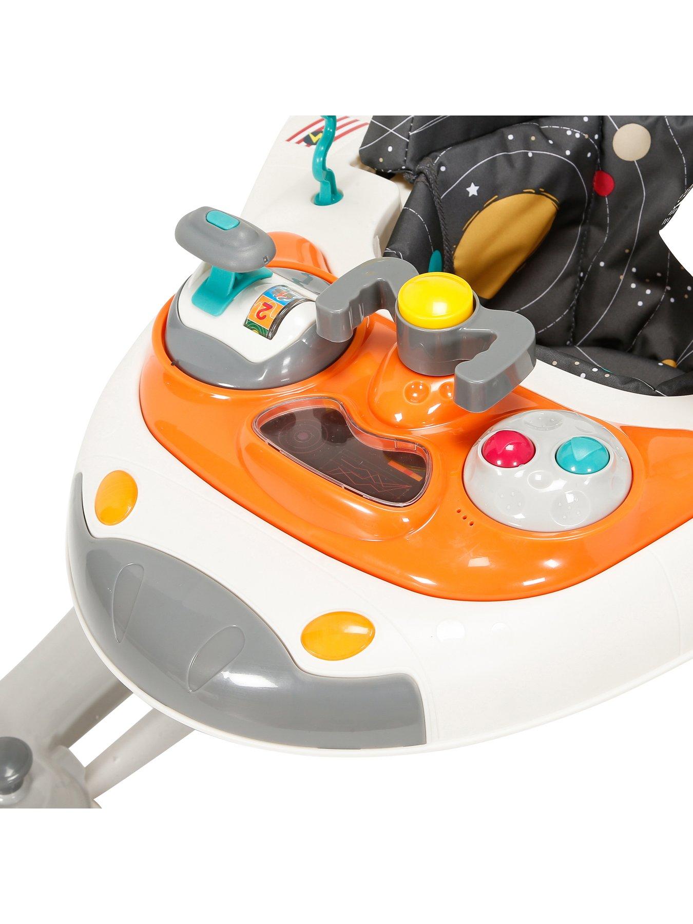 Image 5 of 7 of My Child Space Shuttle 2-in-1 Walker Rocker - Grey
