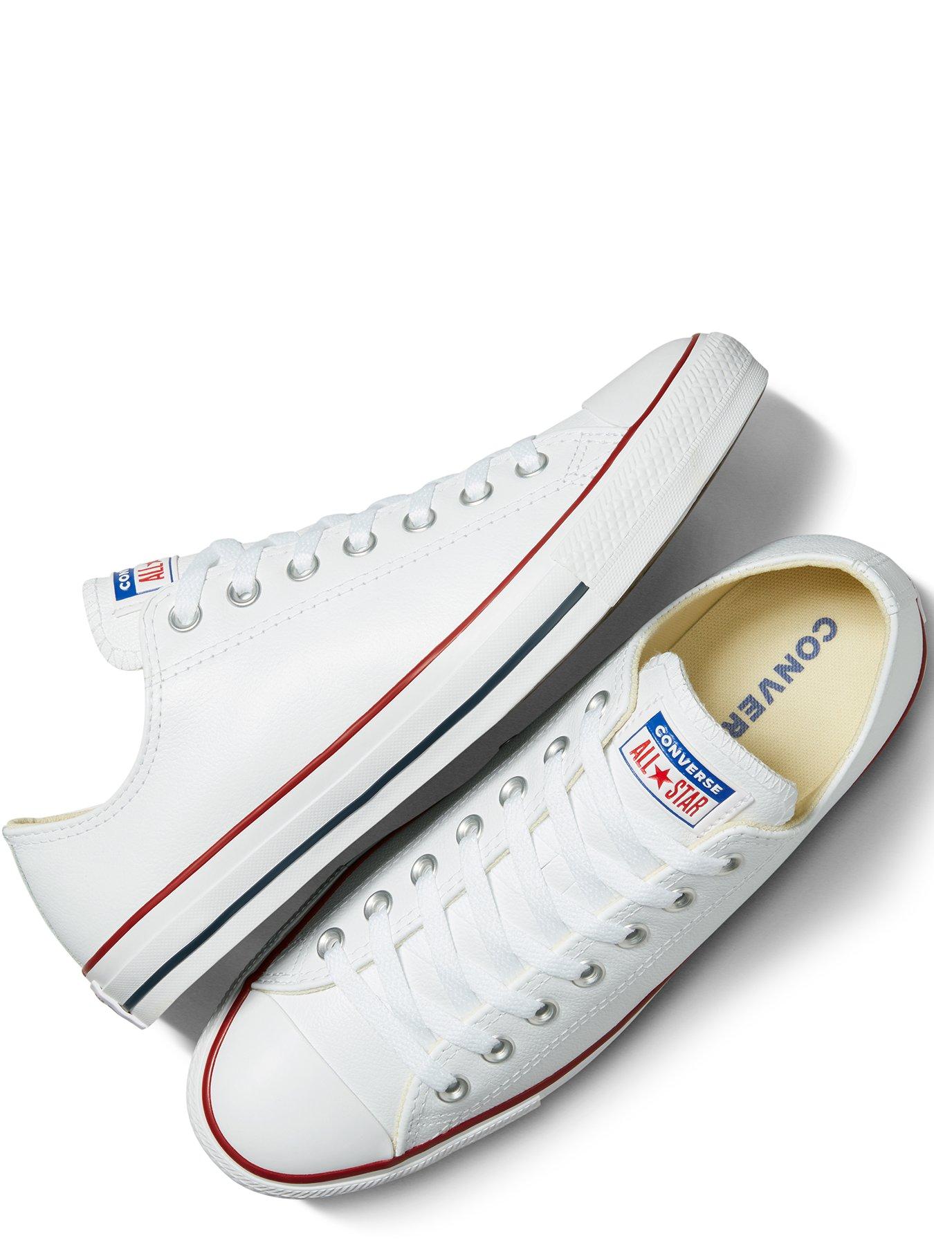 converse-leather-ox-trainers-whiteoutfit