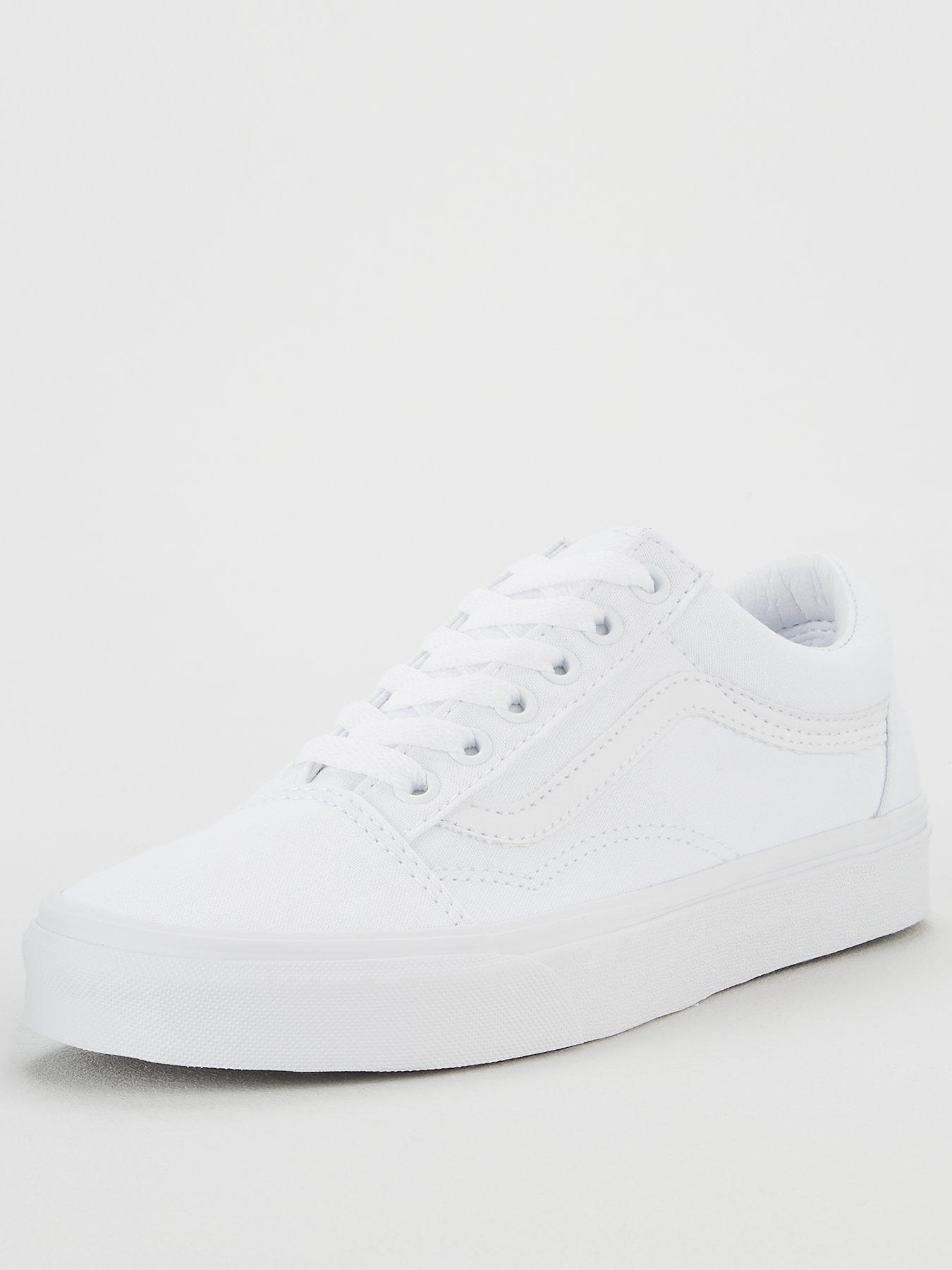 Vans Unisex Old Skool Trainers - White