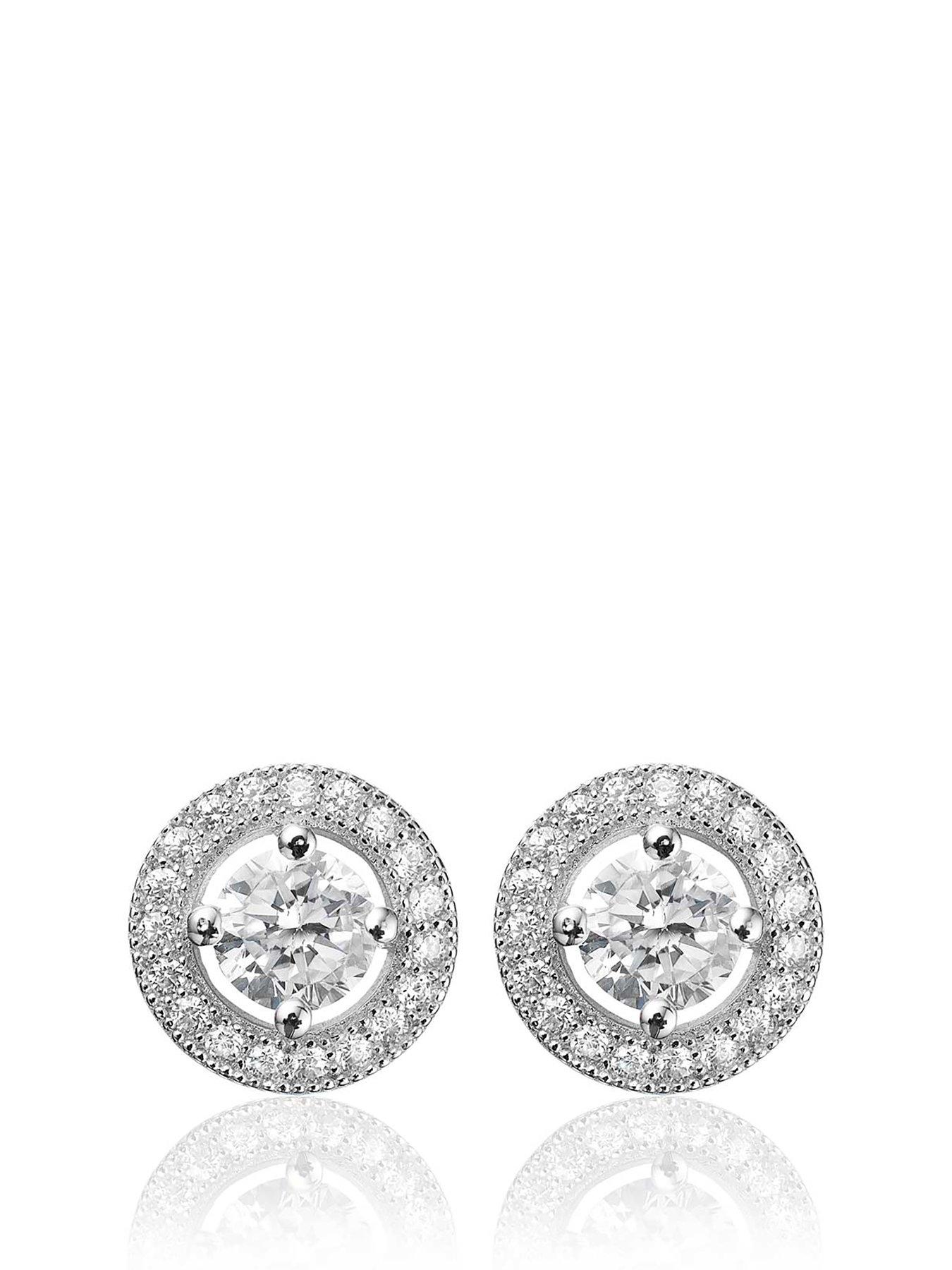 beaverbrooks-silver-cubic-zirconia-stud-earringsfront