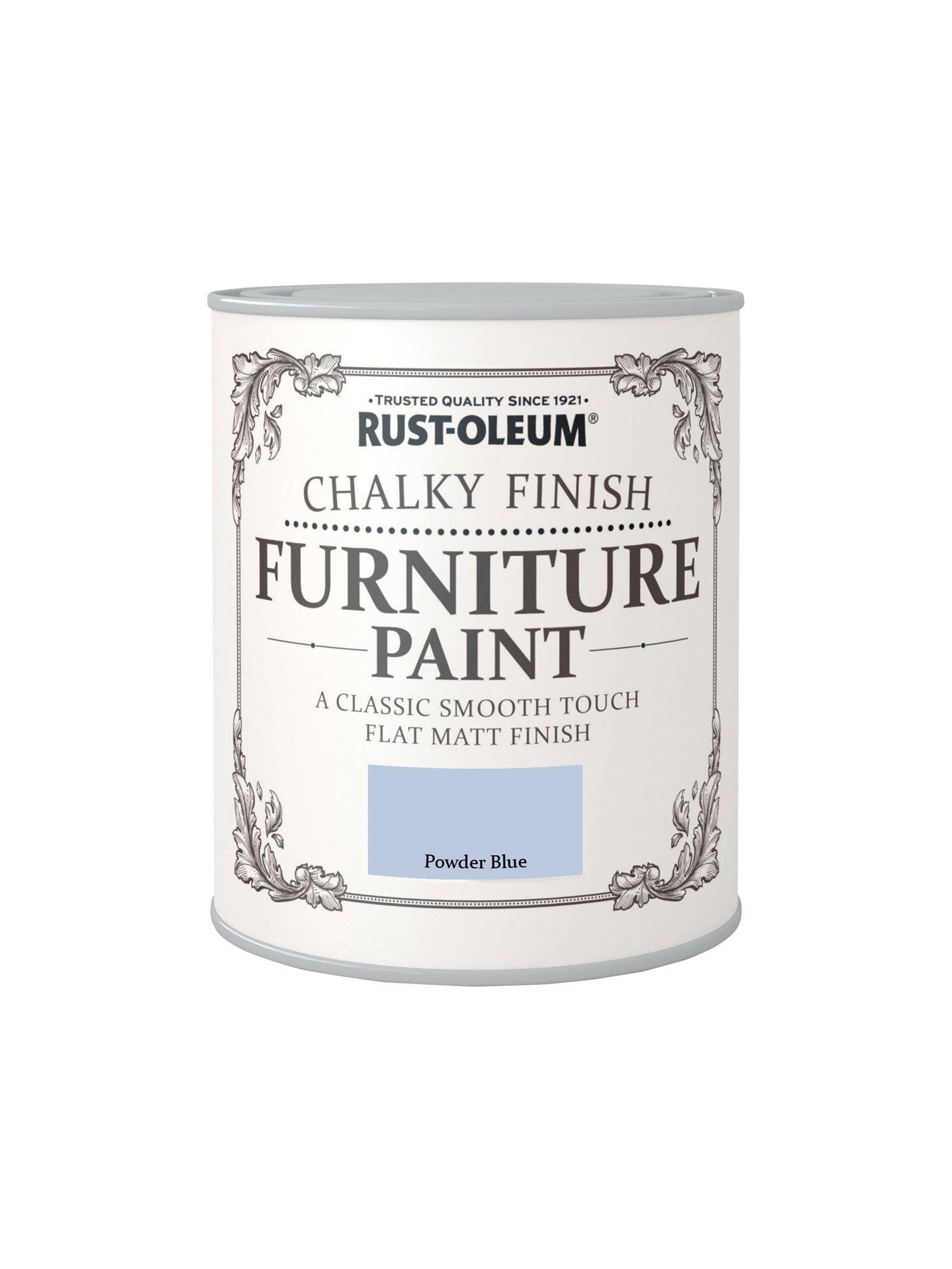 Rust-Oleum Powder Blue Chalky Finish Furniture Paint - 750 ml