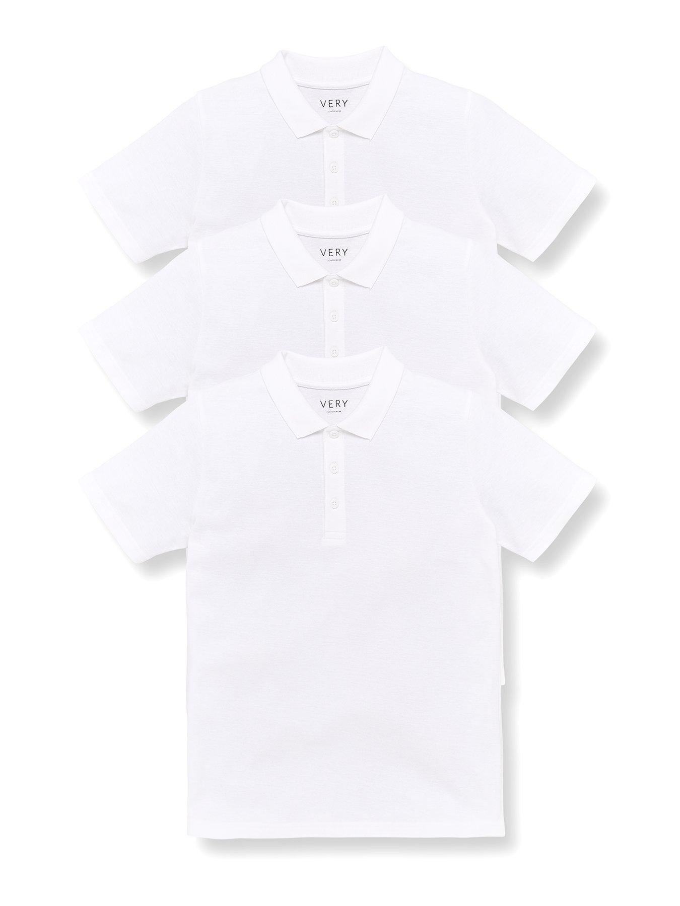 Best white clearance school polo shirts