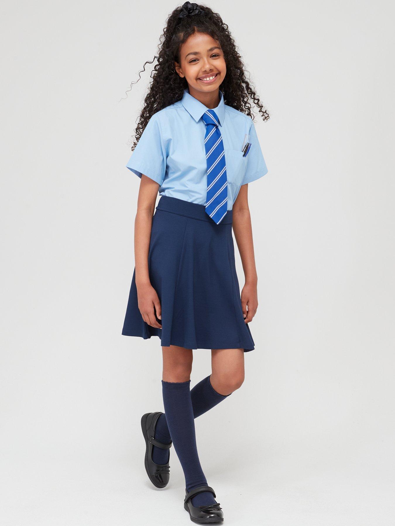 Girls school sale uniform skirts