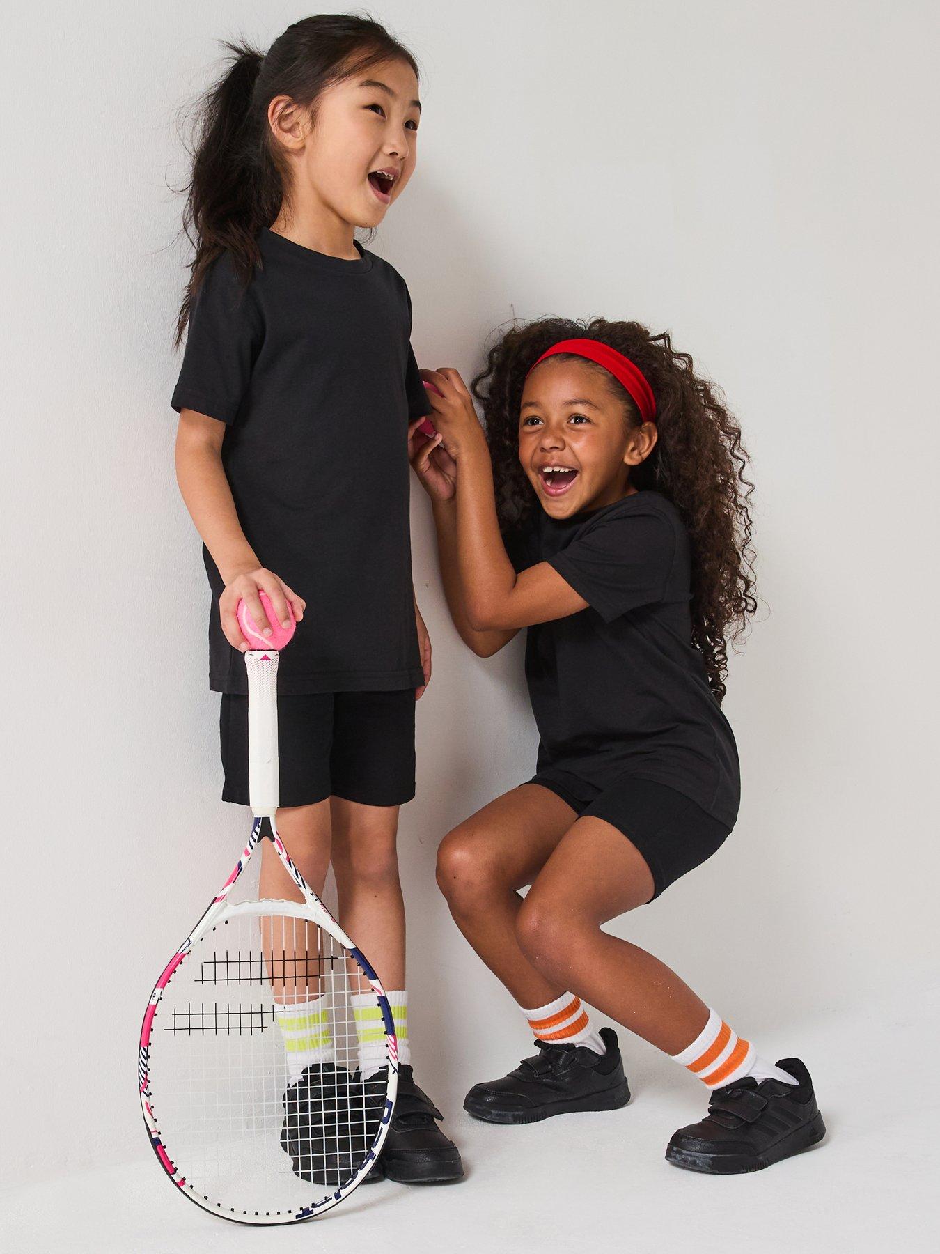 Image 6 of 6 of The Very Collection Unisex 3 Pack Sports School T-shirts - Black