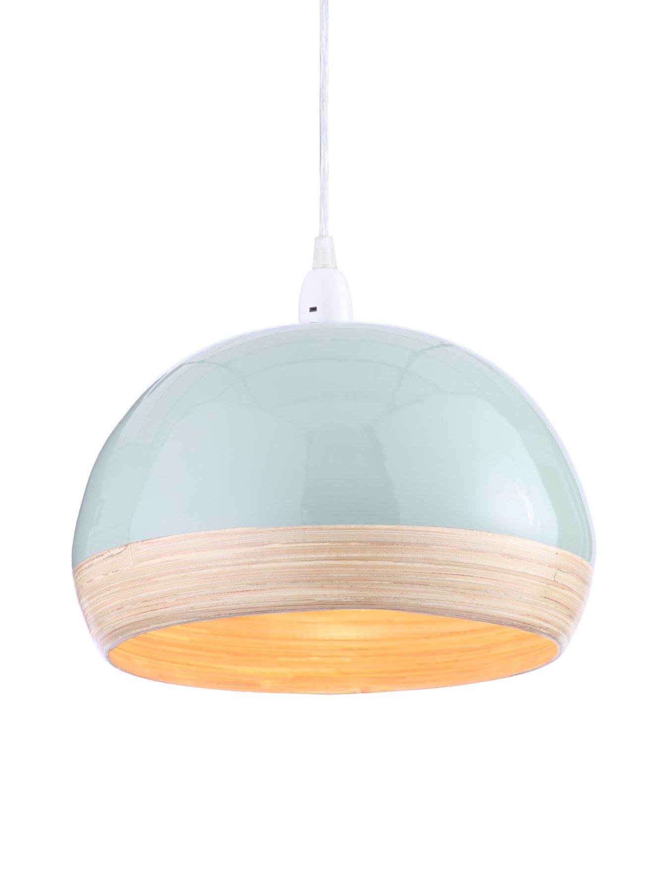 everyday-hampton-bamboo-easy-fit-lightshade-ndash-sage-greenstillFront