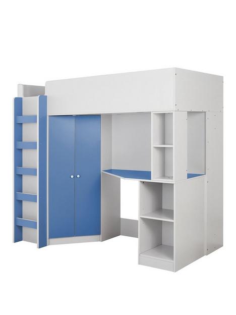 miami-fresh-high-sleeper-bed-with-desk-wardrobe-and-shelves-blue