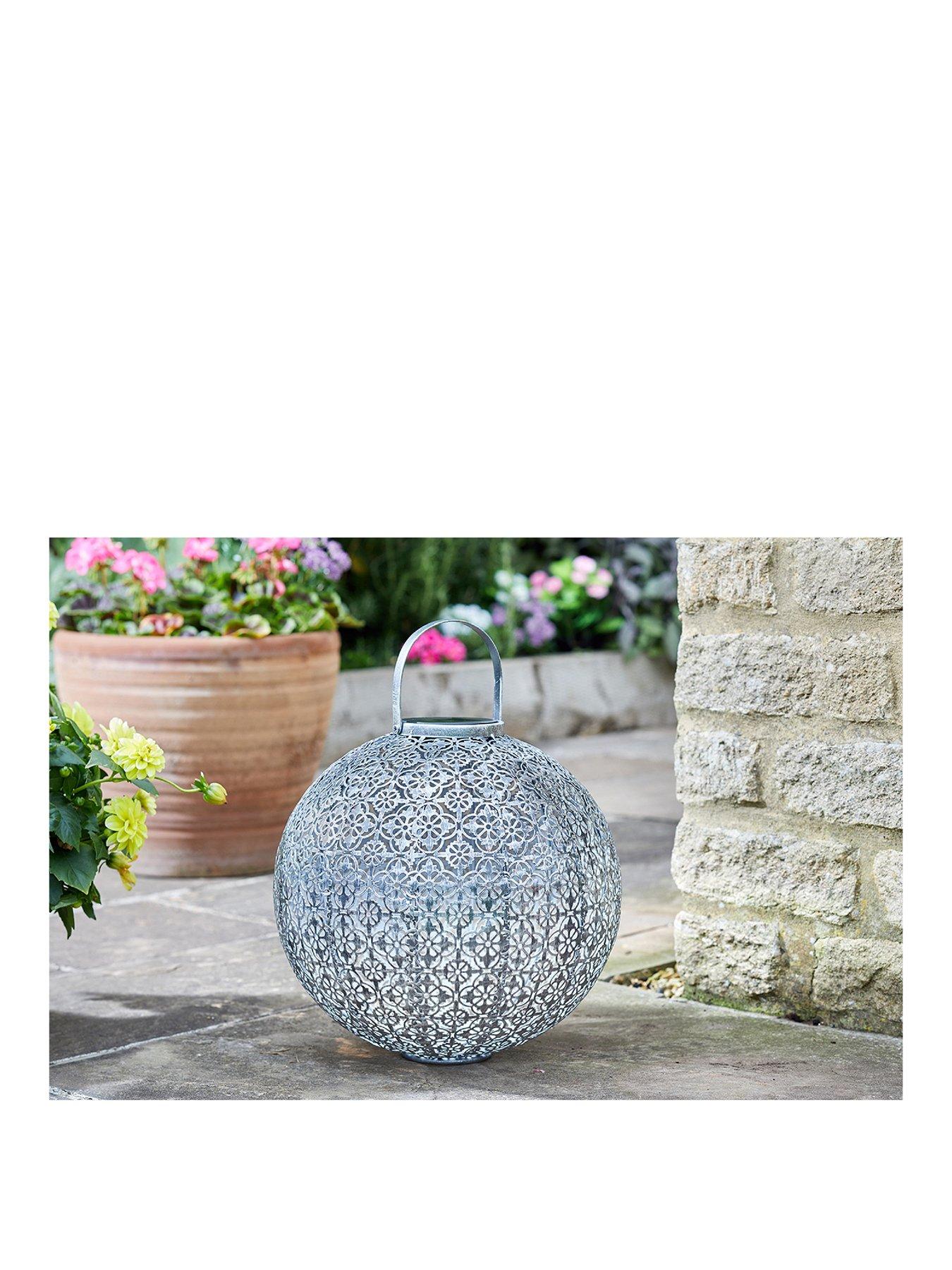 Smart Solar Jumbo Damasque Lantern