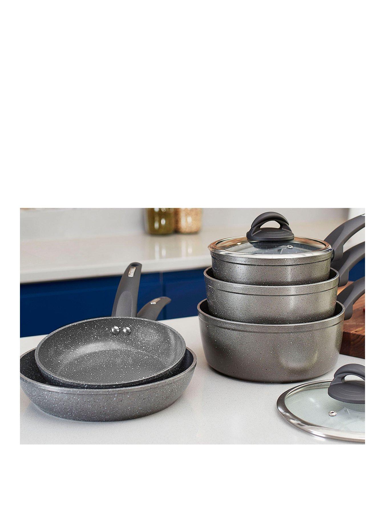 Tower Cerastone 5-Piece Pan Set