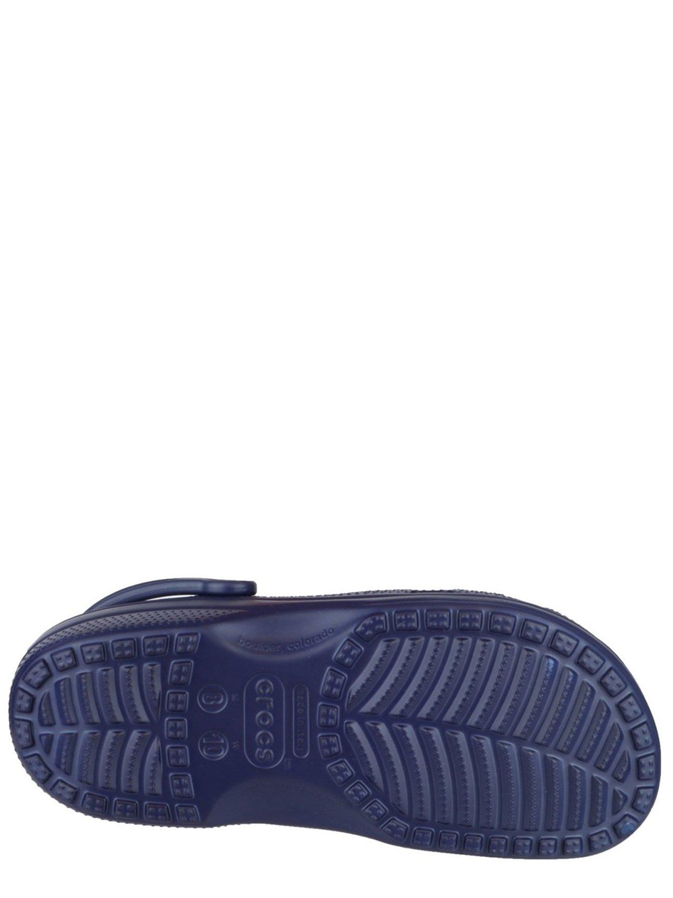 Image 3 of 4 of Crocs Classic Clogs - Navy