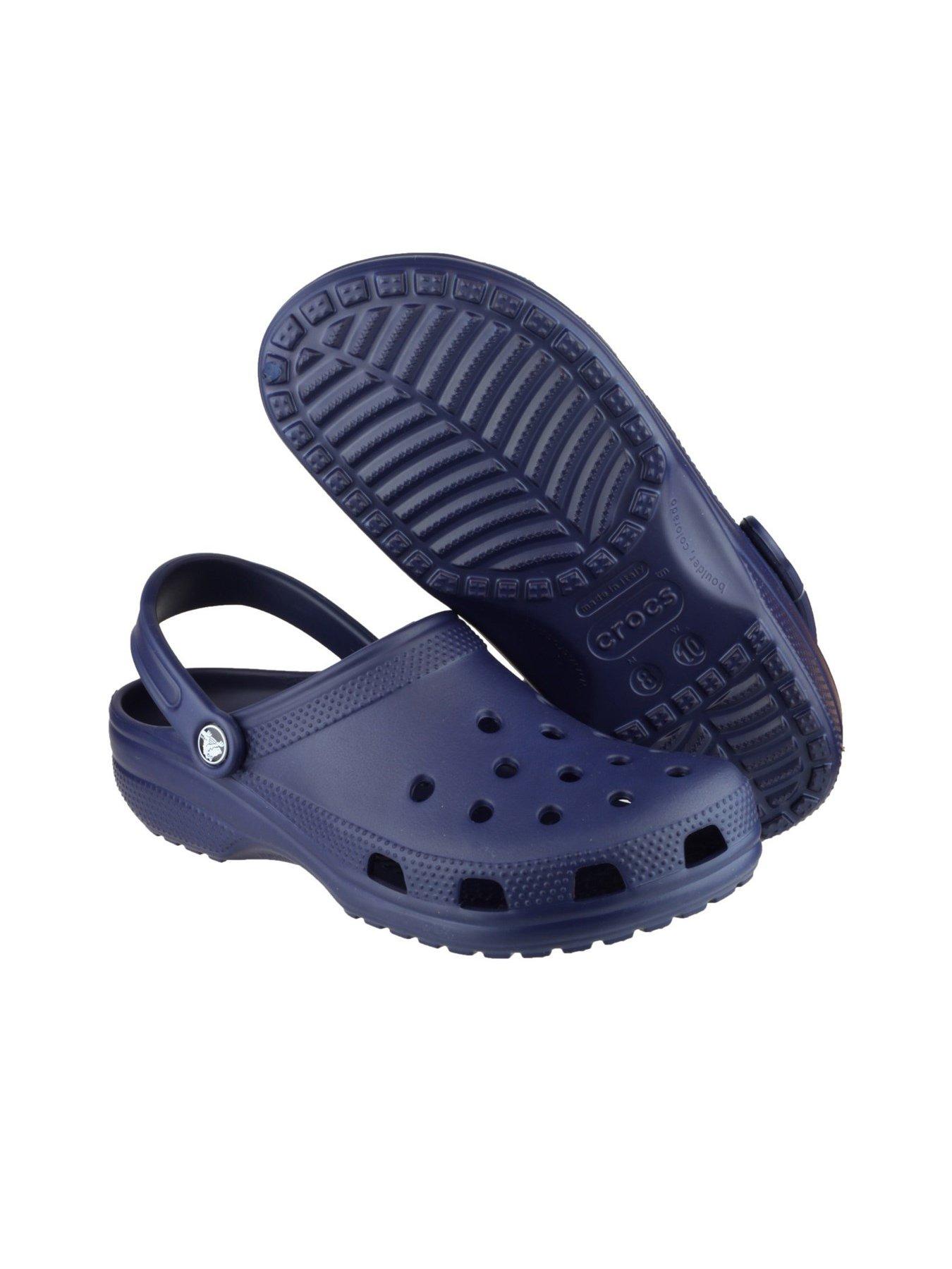 Image 4 of 4 of Crocs Classic Clogs - Navy