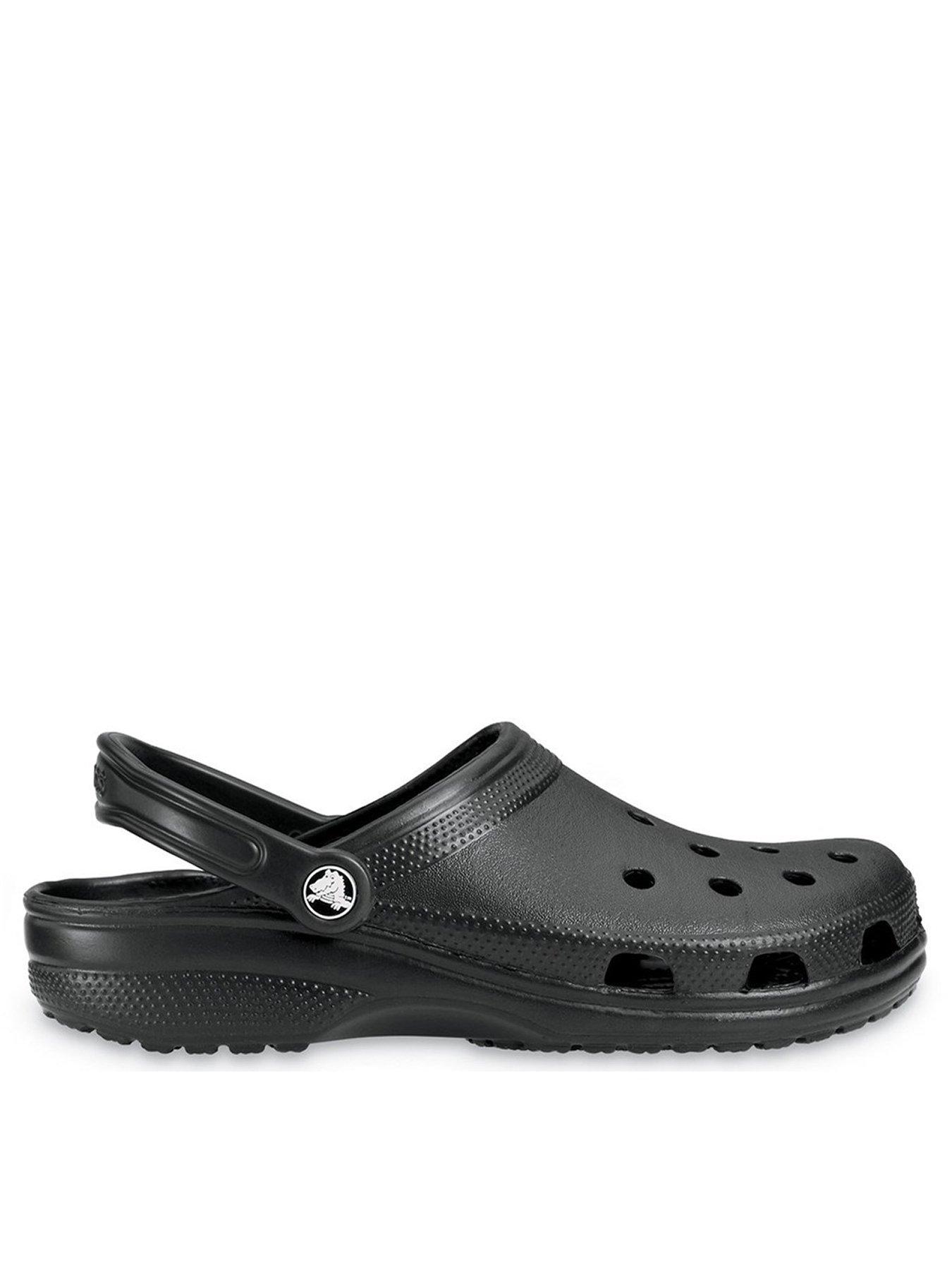 Black adult crocs new arrivals