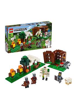 lego-minecraft-21159-the-pillager-outpost-with-iron-golem-figure