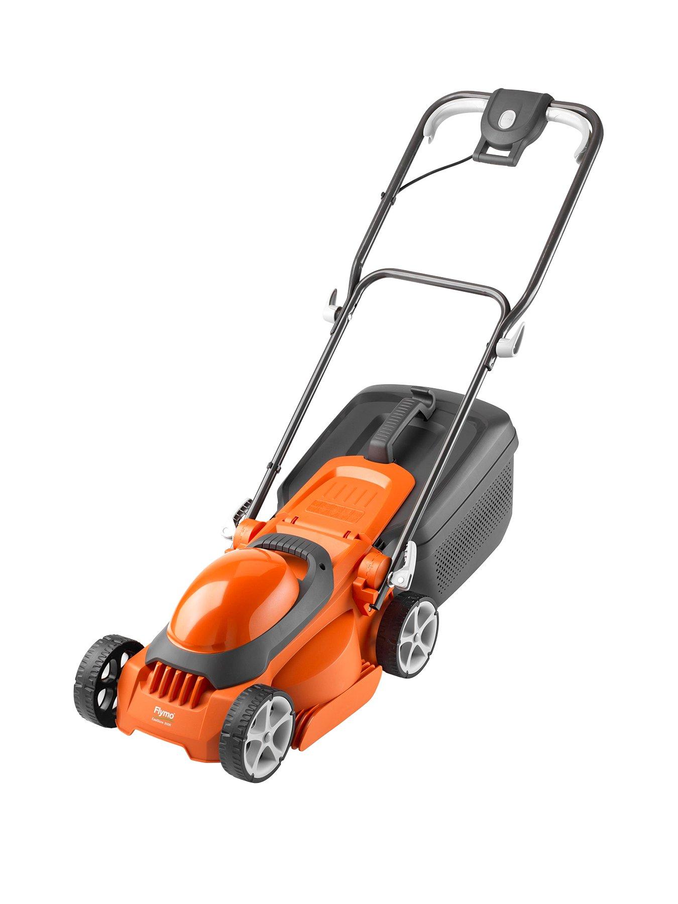 Large flymo lawnmower hot sale