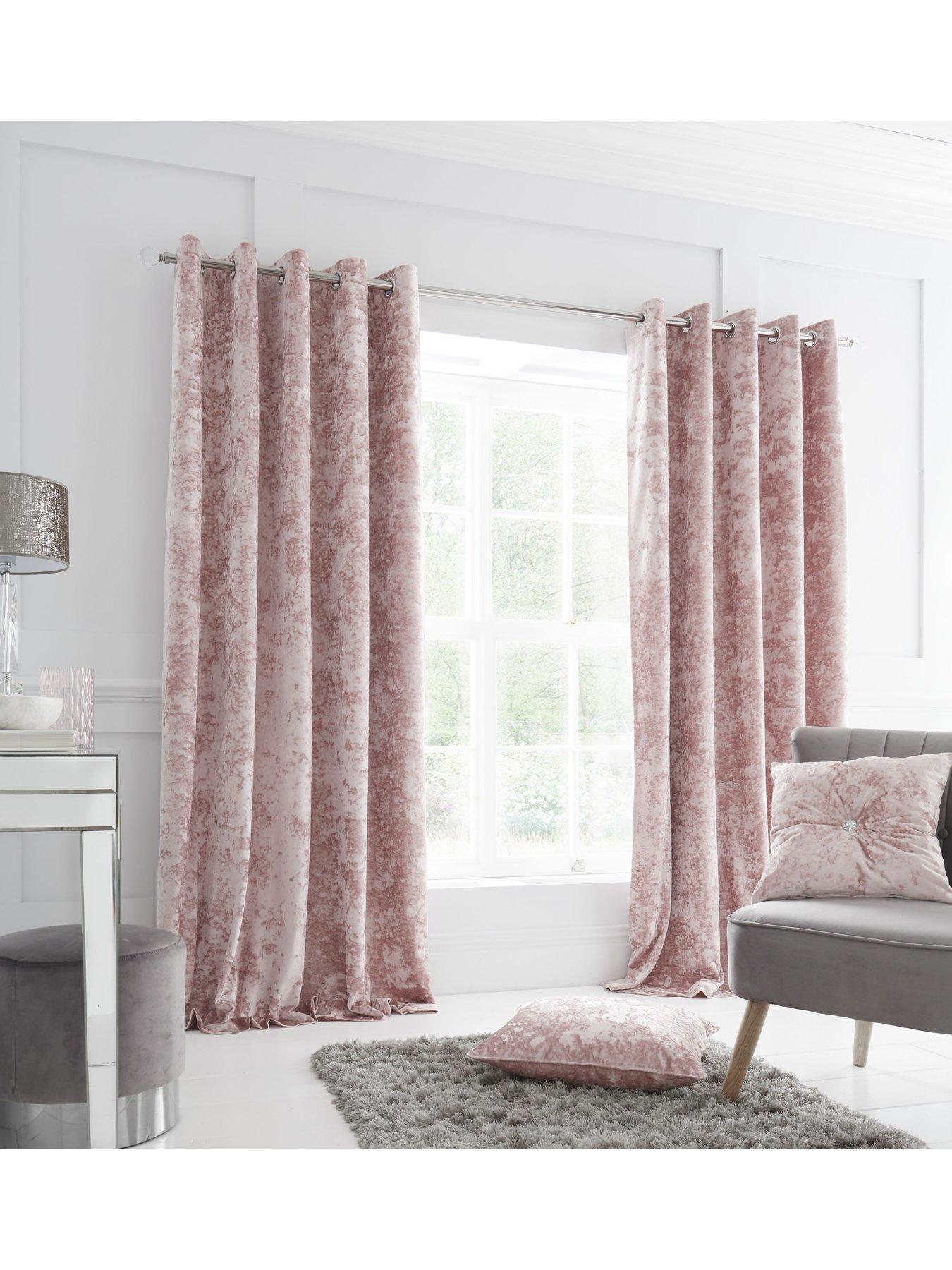 catherine-lansfield-crushed-velvet-eyelet-linednbspcurtains