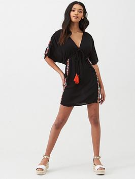 pour-moi-embroidered-crinkle-cover-up-black