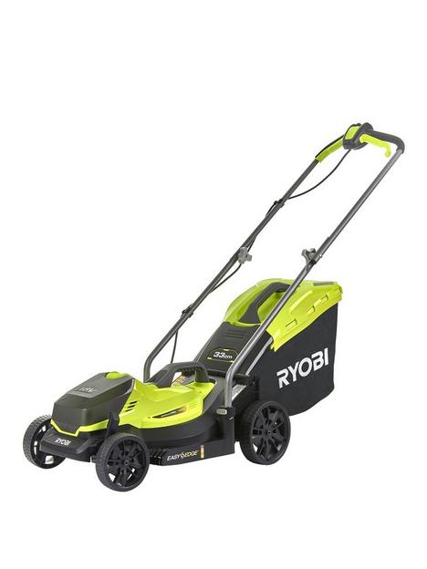 ryobi-olm1833b-18v-one-33cm-cordless-lawn-mower-battery-charger-not-included