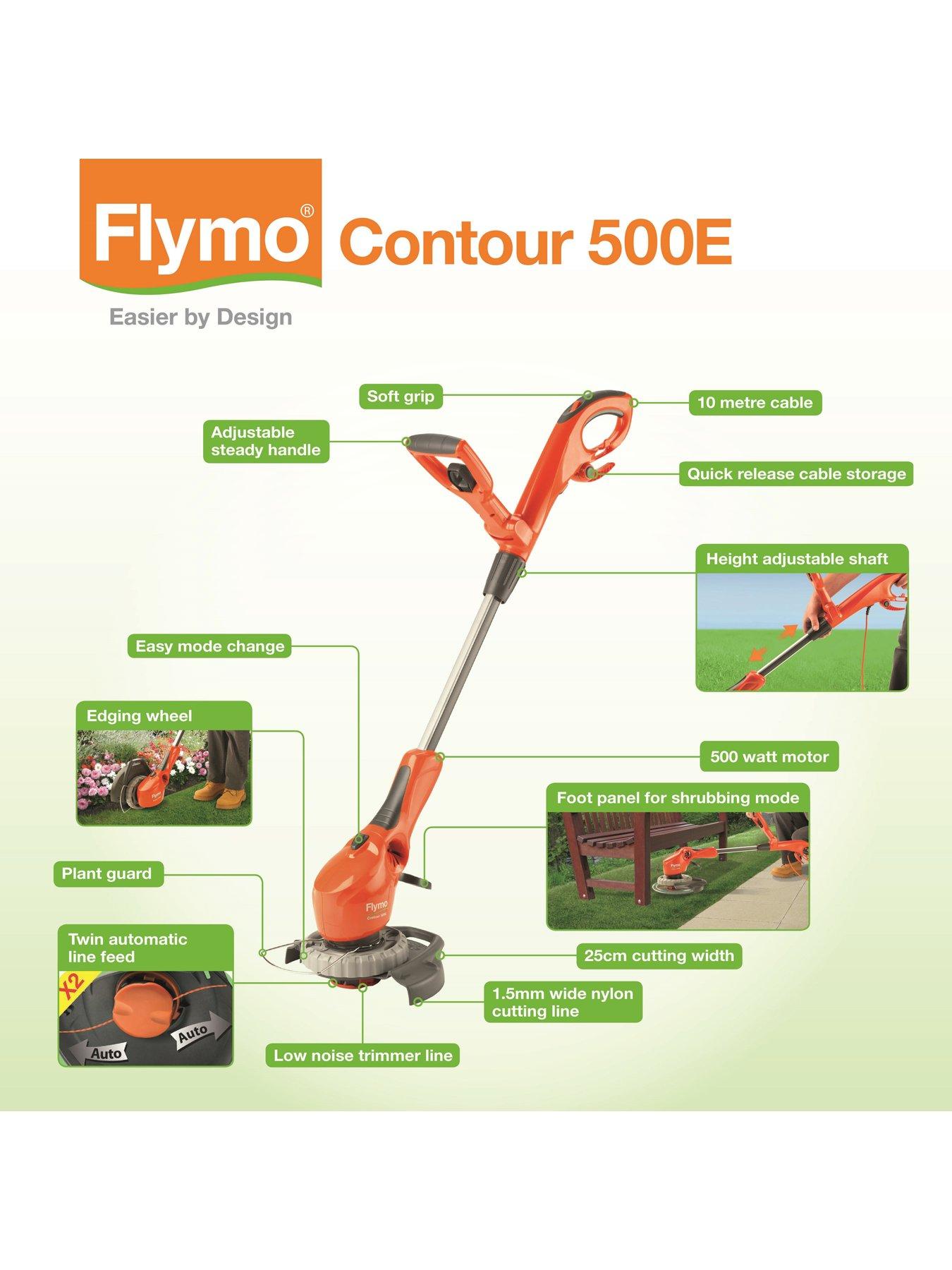 flymo-contour-500e-corded-3-in-1-grass-trimmer-shrubber-and-edgerstillFront