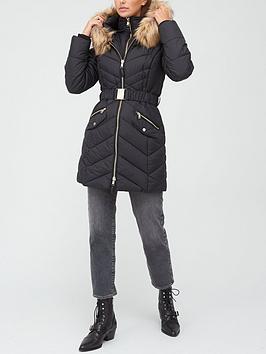 v-by-very-premium-double-placket-padded-coat-with-belt-black